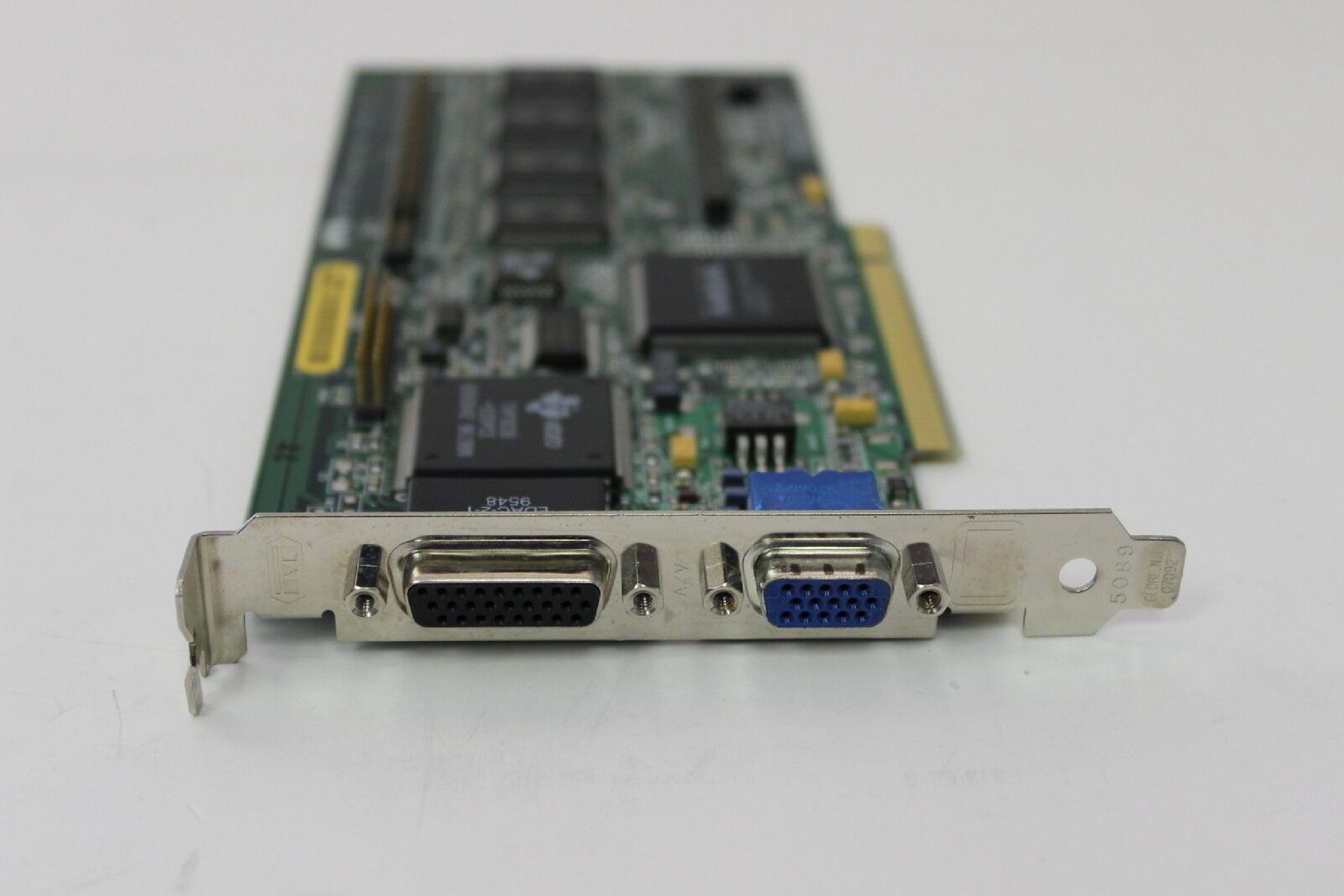 MATROX MGA-MIL/4N MILLENNIUM PCI 4MB VIDEO CARD AGP WITH VGA OUTPUT AND A/V OUTPUTS