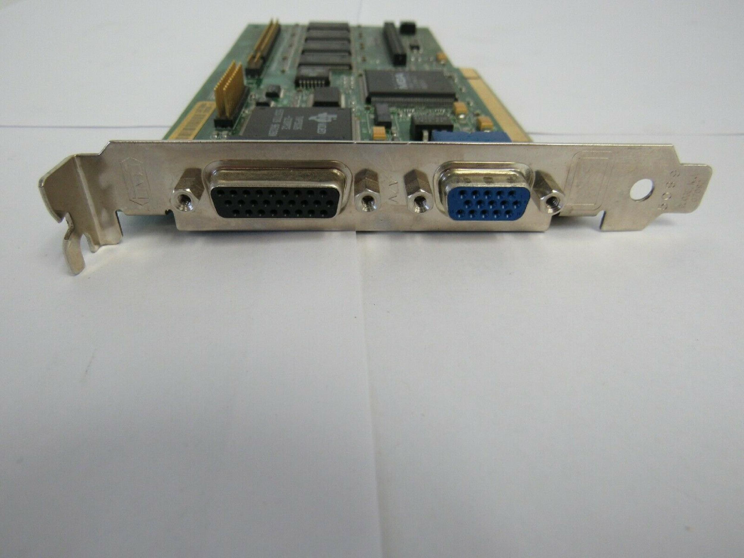 MATROX MGA-MIL/4N MILLENNIUM PCI 4MB VIDEO CARD AGP WITH VGA OUTPUT AND A/V OUTPUTS