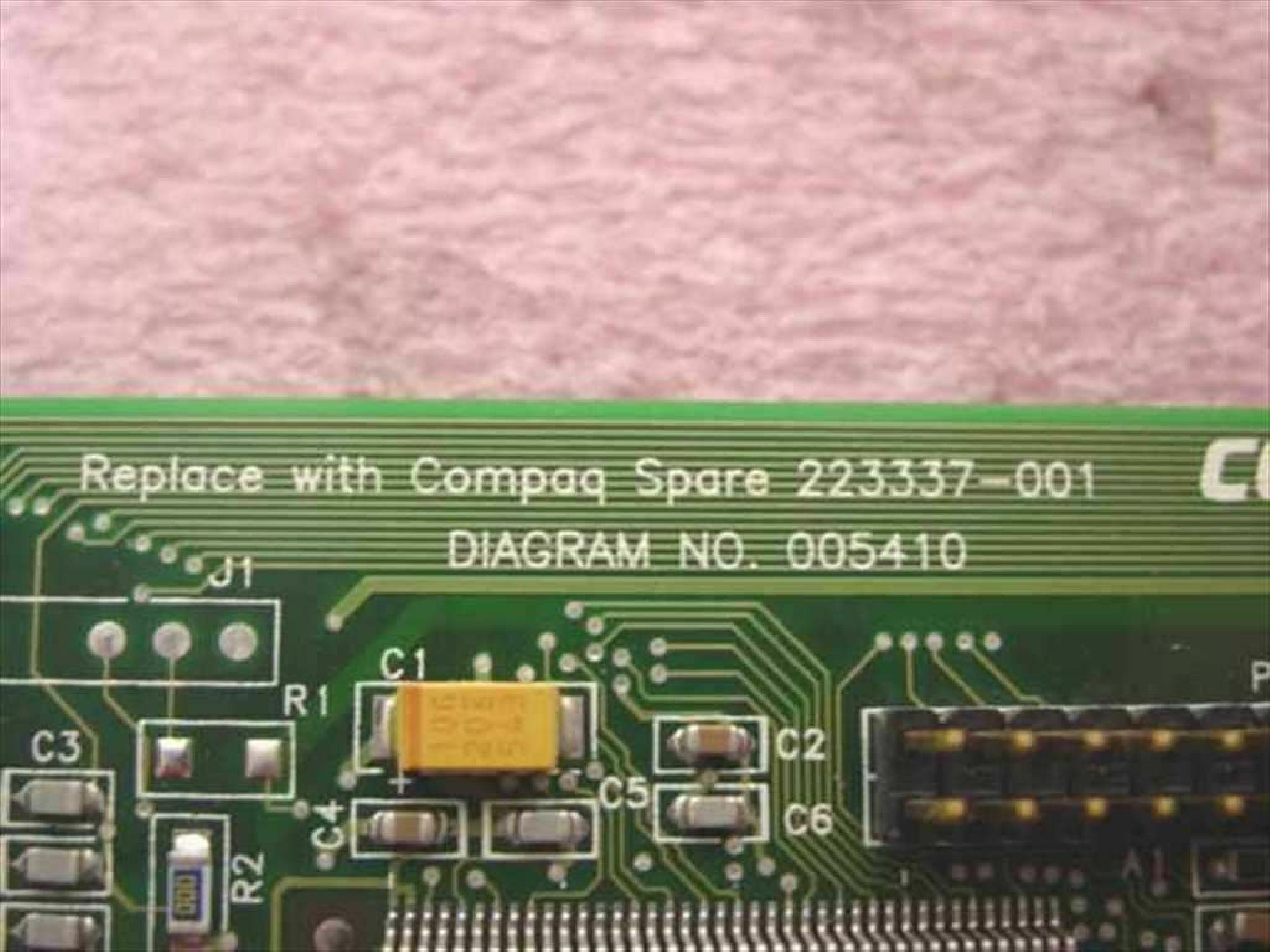 COMPAQ / HEWLETT PACKARD / HP 223337-001 2MB PCI VIDEO ADAPTER 4MB CARD MGA-2164WP-C MGA VGA
