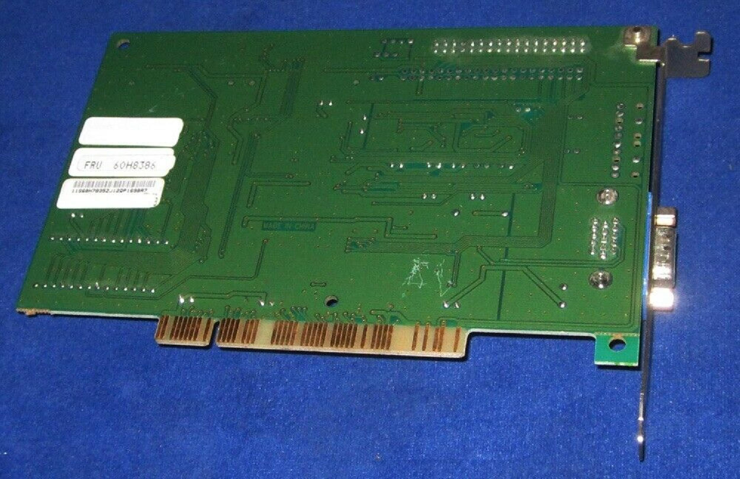 IBM 60H8386 S3 TRIO64V+ PCI VIDEO CARD N1B3CF 9713 X20257.01
