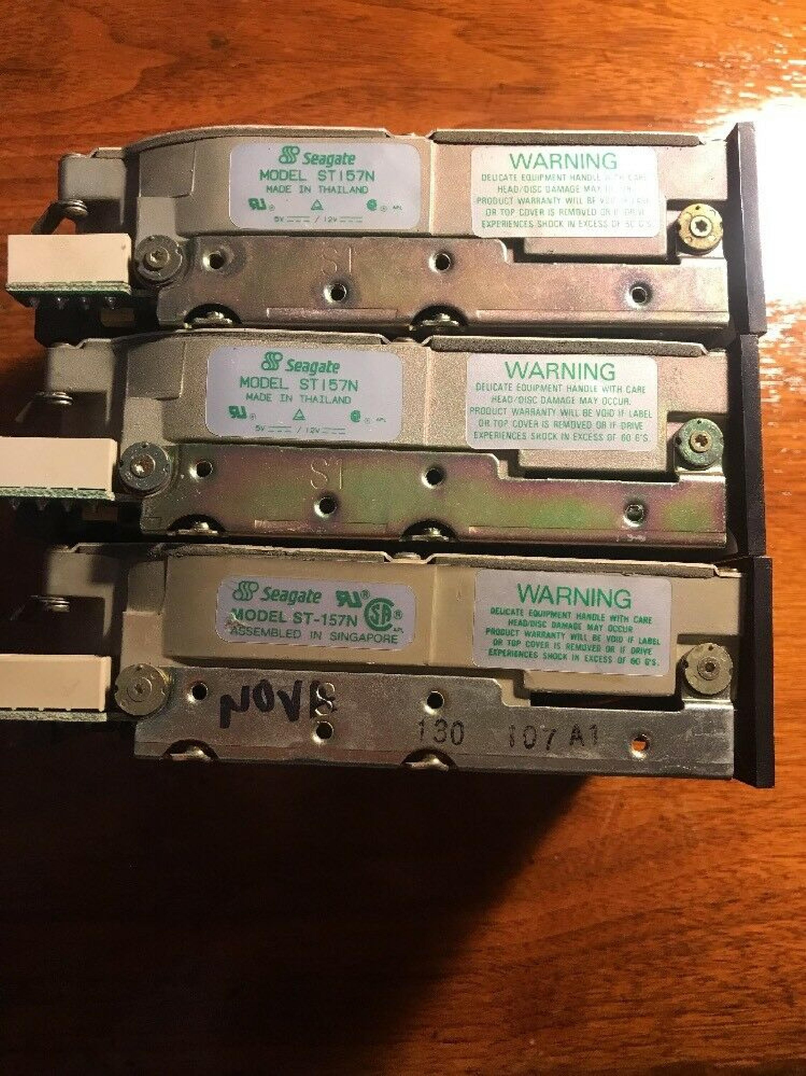 SEAGATE ST-157N 40MB SCSI DRIVE 3.5