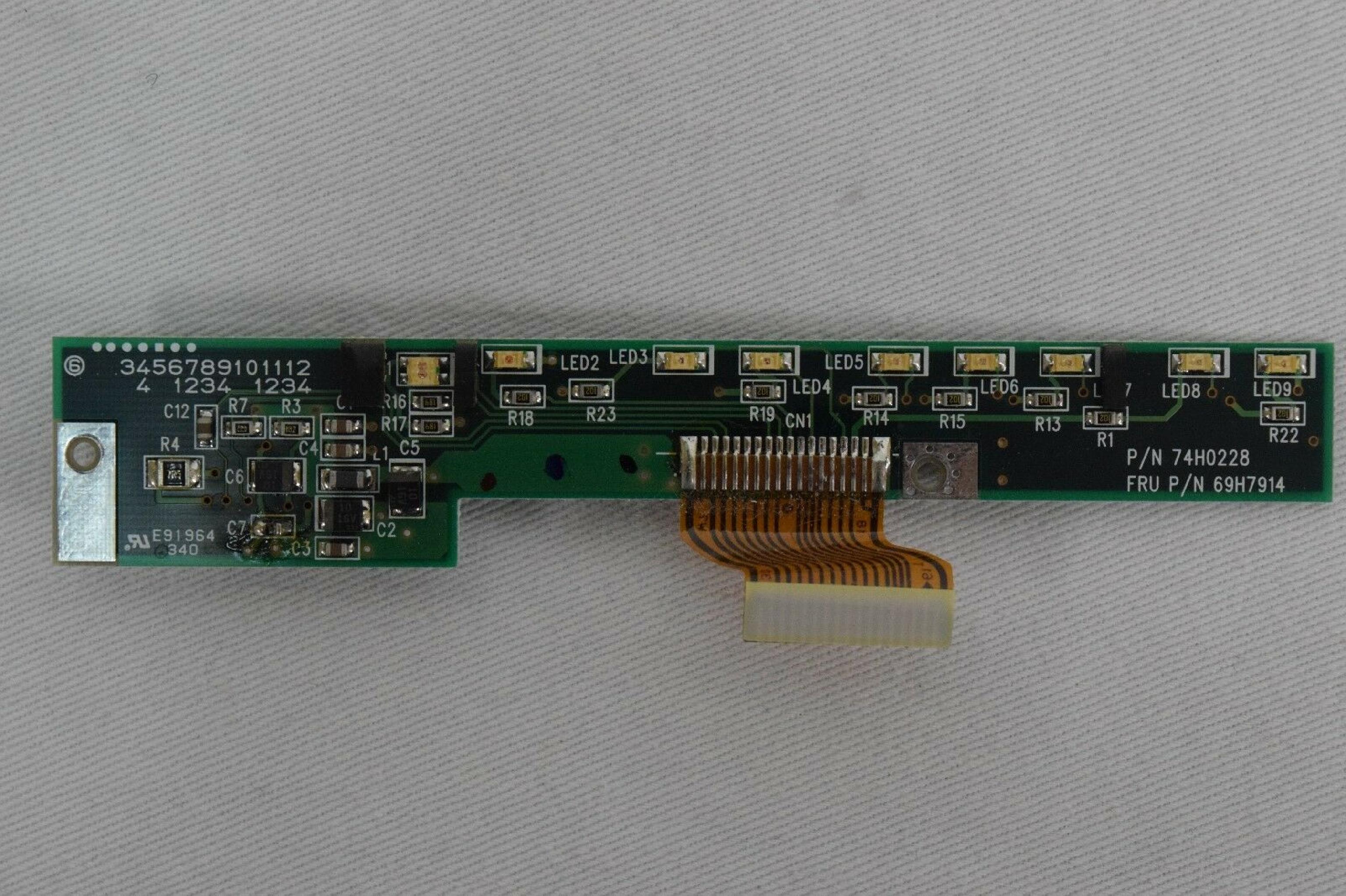 IBM 69H7914 THINKPAD 365X 2625-2E9 COMPONENT LED INDICATOR CARD