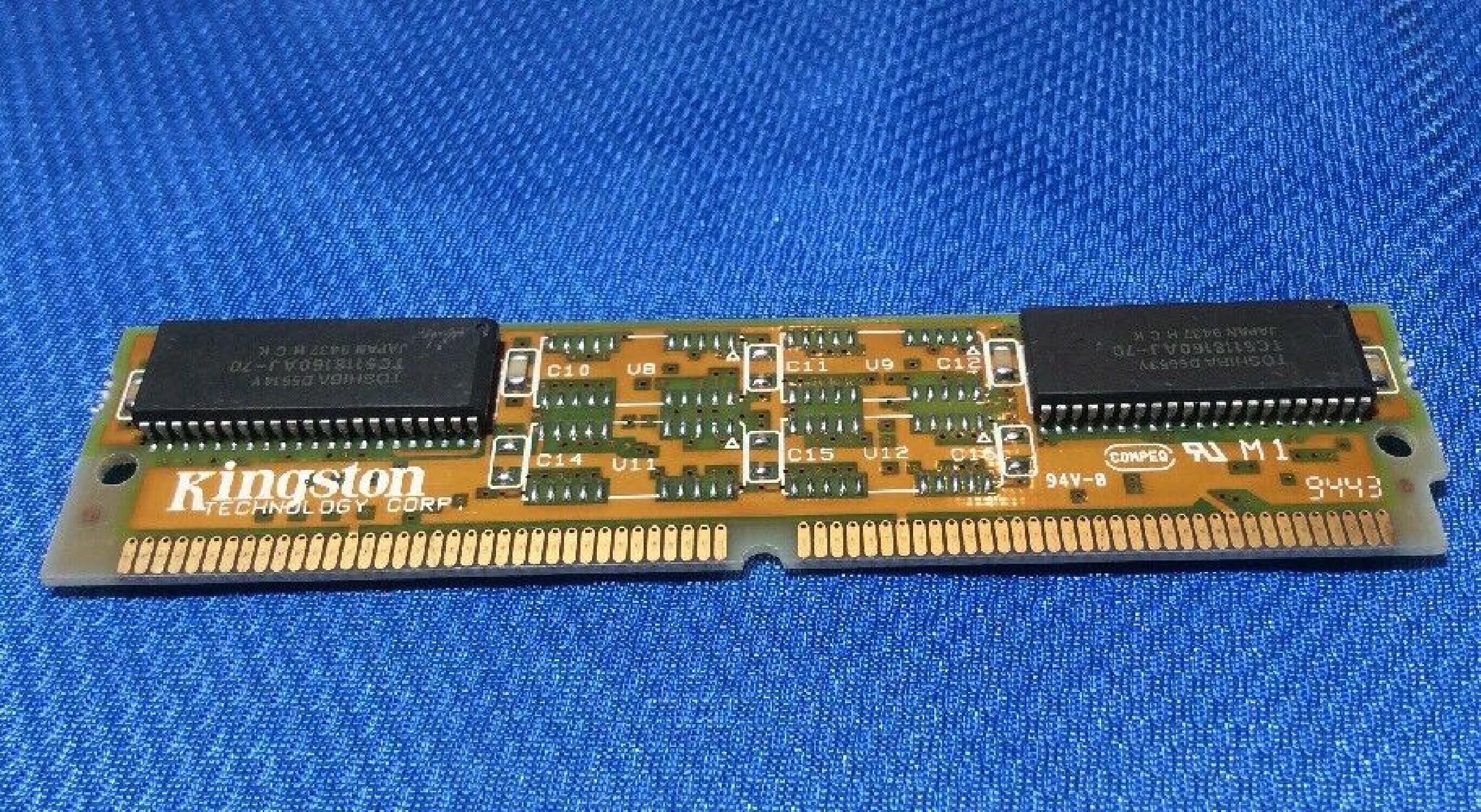 TOSHIBA THM3220C0AS-70 72PIN SIMM TIN 8MB