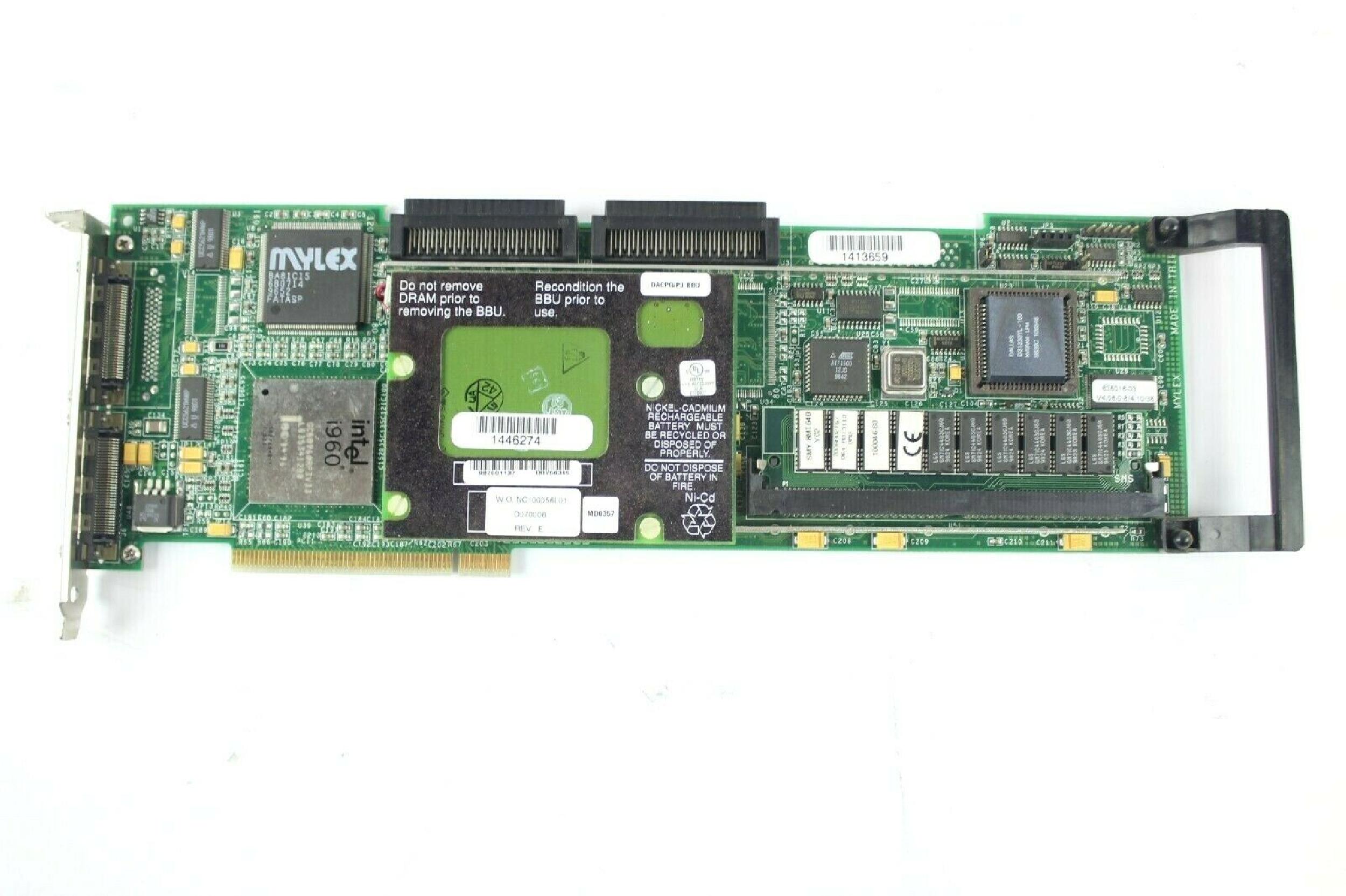 MYLEX DACPG/PJ BBU BATTERY BACKUP FOR RAID CONTROLLER