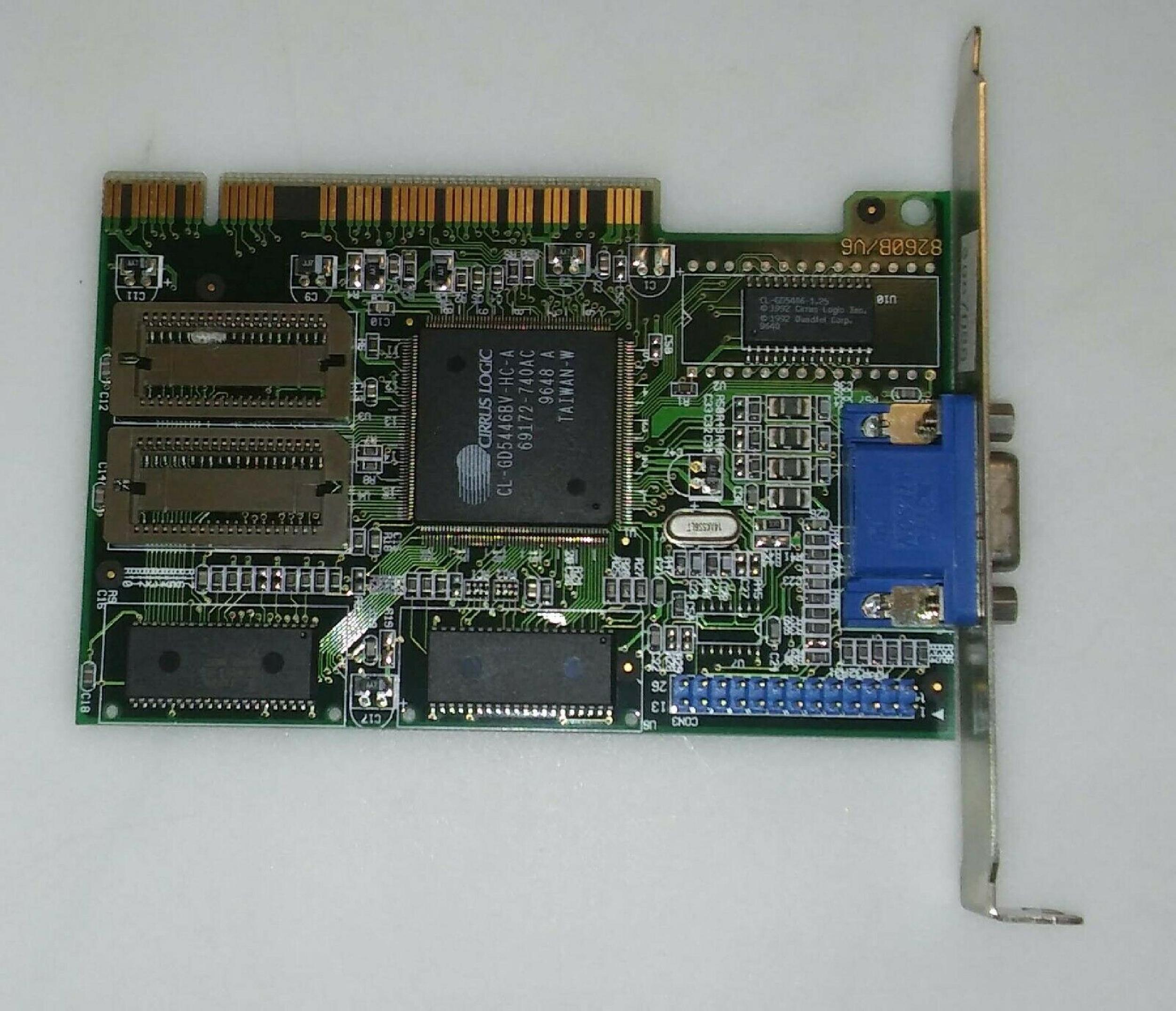 CIRRUS LOGIC KY2-JAX-CVGA54PCI LOGIC PCI VGA CL-GD5434-J-QC-F