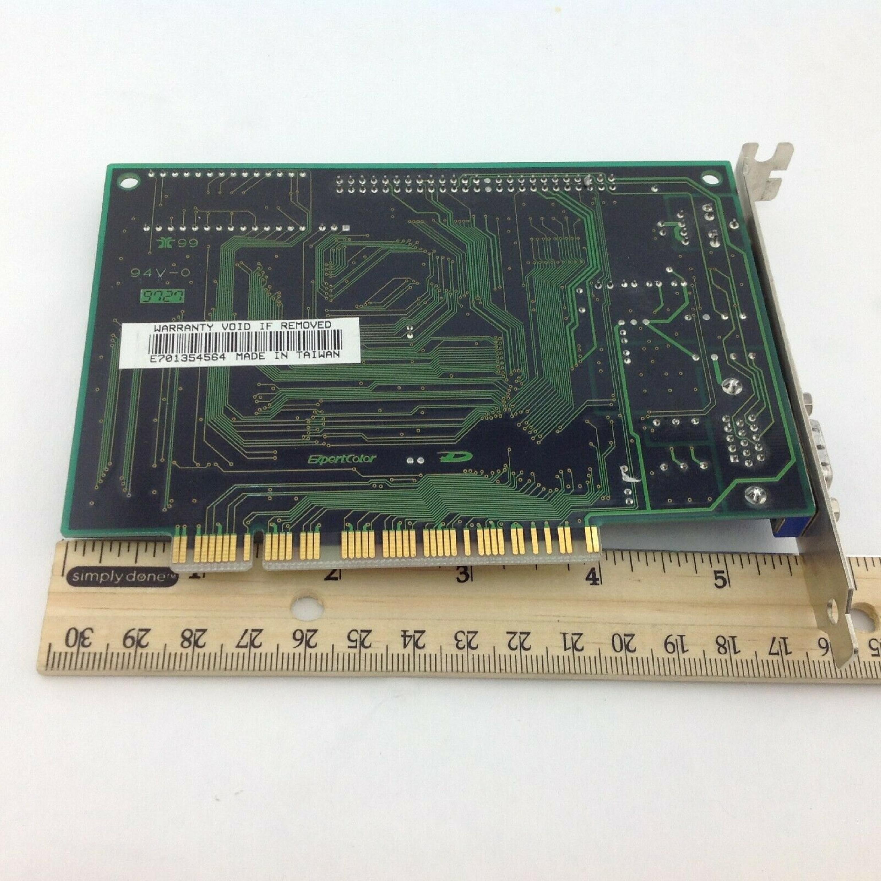 TRIO VIRGE DSV3325DX EXPERTCOLOR DSV3325DX S3 TRIO VIRGE VER1.3 JP3-INTA ADEO VGA PCI VIDEO CARD