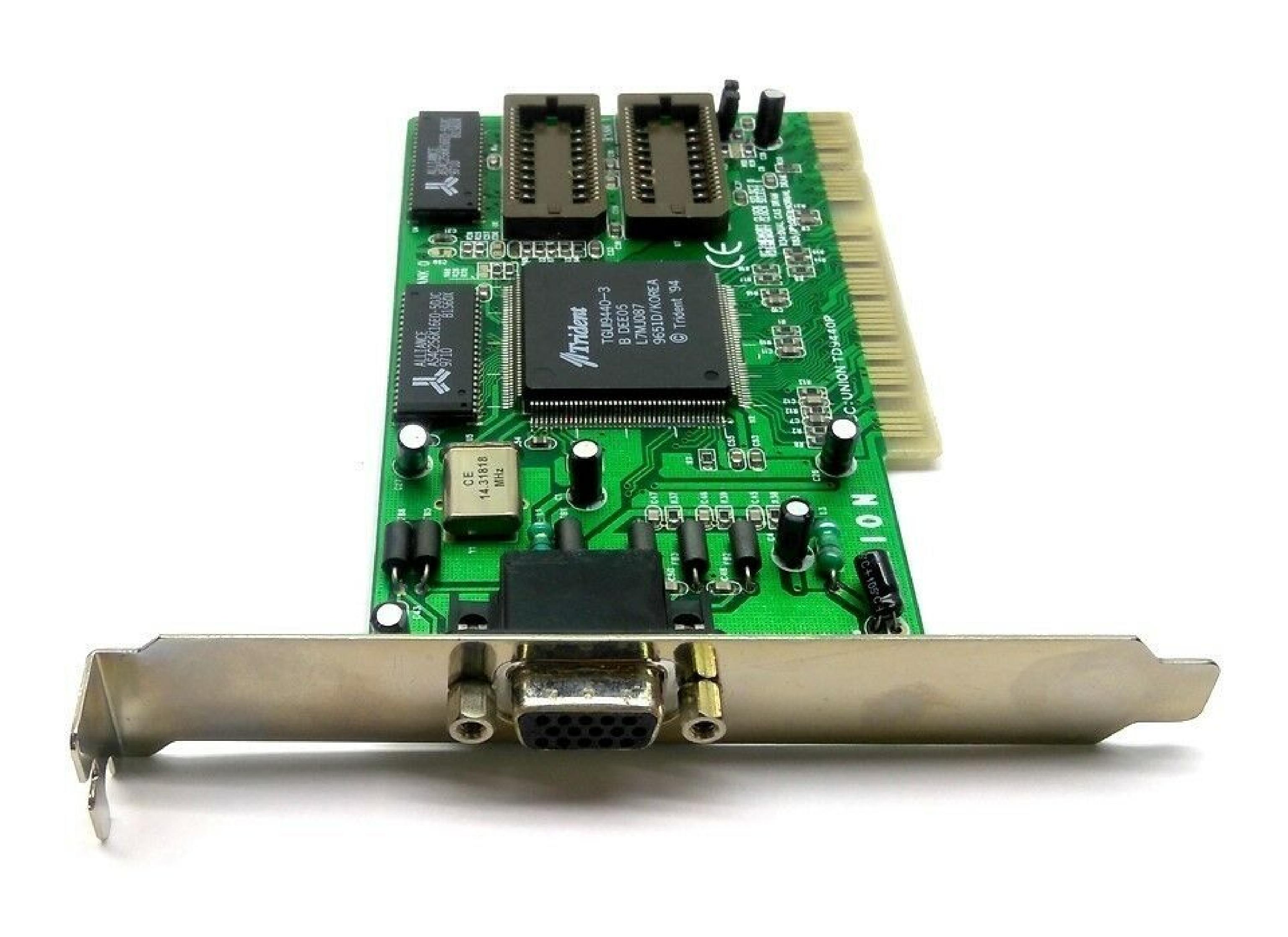 UNION TD9440P TRIDENT TGUI9440-3 PCI VGA