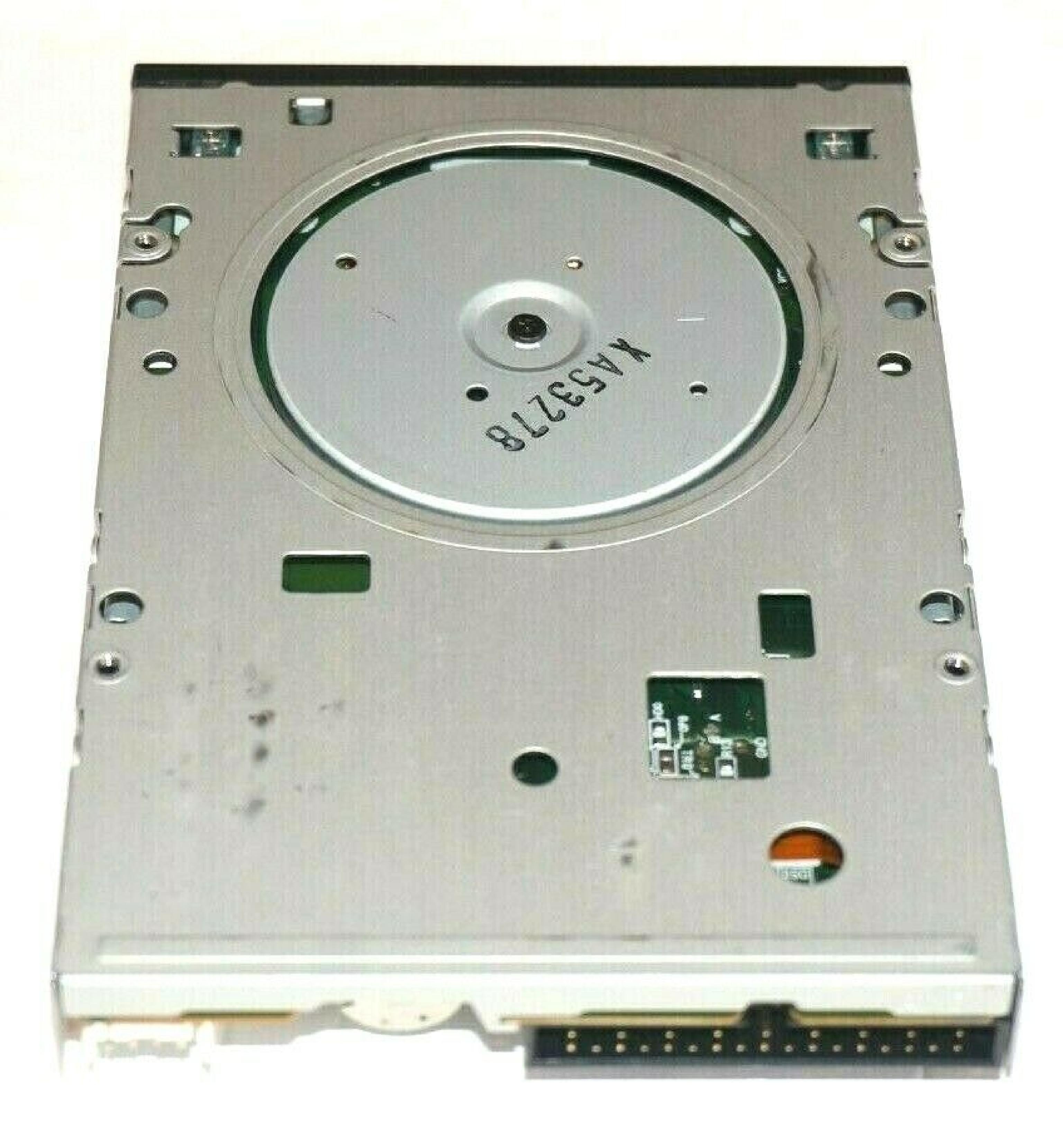 SAMSUNG / NEC SFD-321B FLOPPY DRIVE GRAY BEZEL 1.44 OFF WHITE RECTANGULAR BUTTON 1.44MB SHUTTER ODD EJECT BLACK 3.5 HH NO