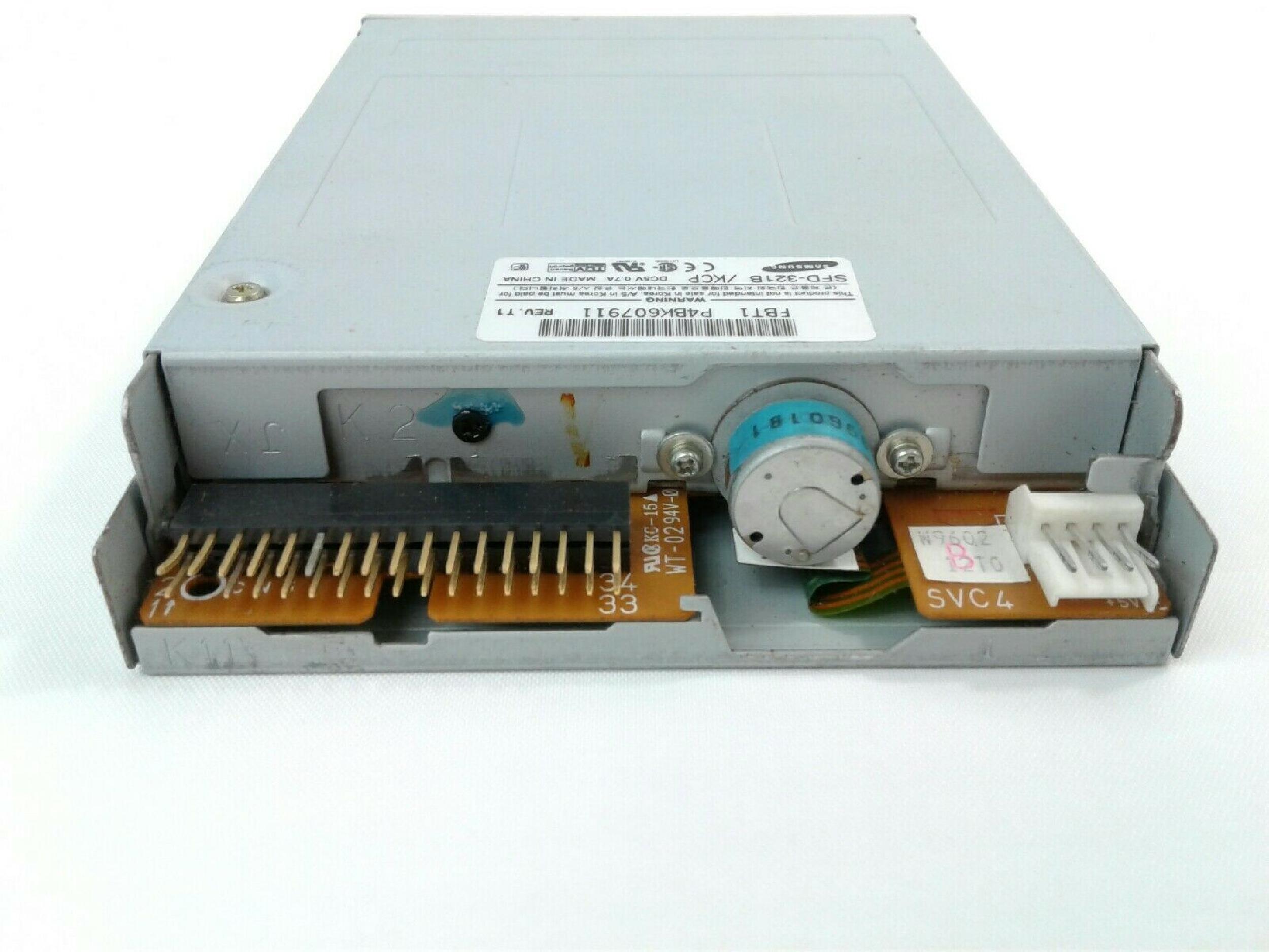 SAMSUNG SFD-321B/KCP FLOPPY DRIVE GRAY BEZEL