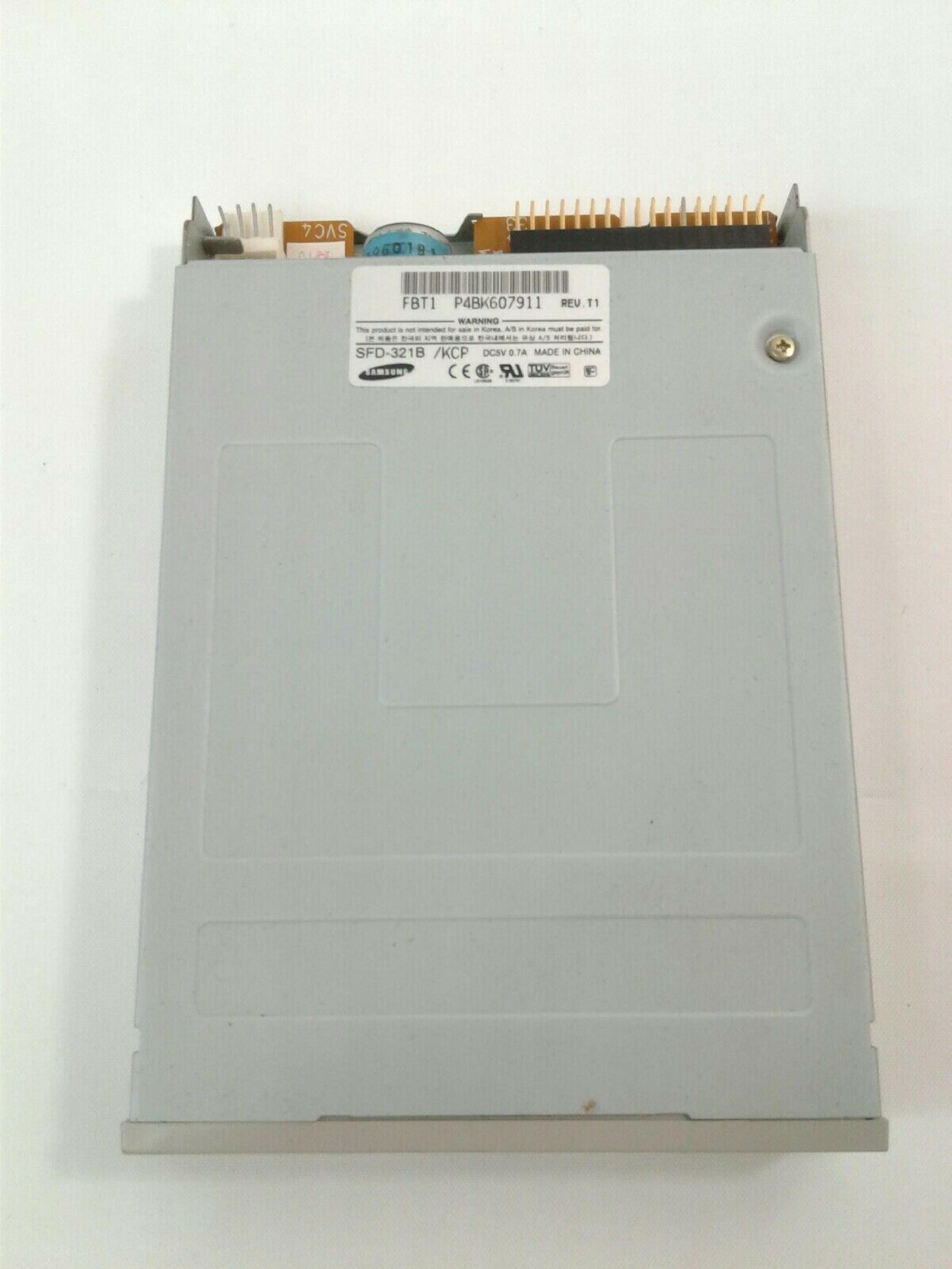 SAMSUNG SFD-321B/KCP FLOPPY DRIVE GRAY BEZEL