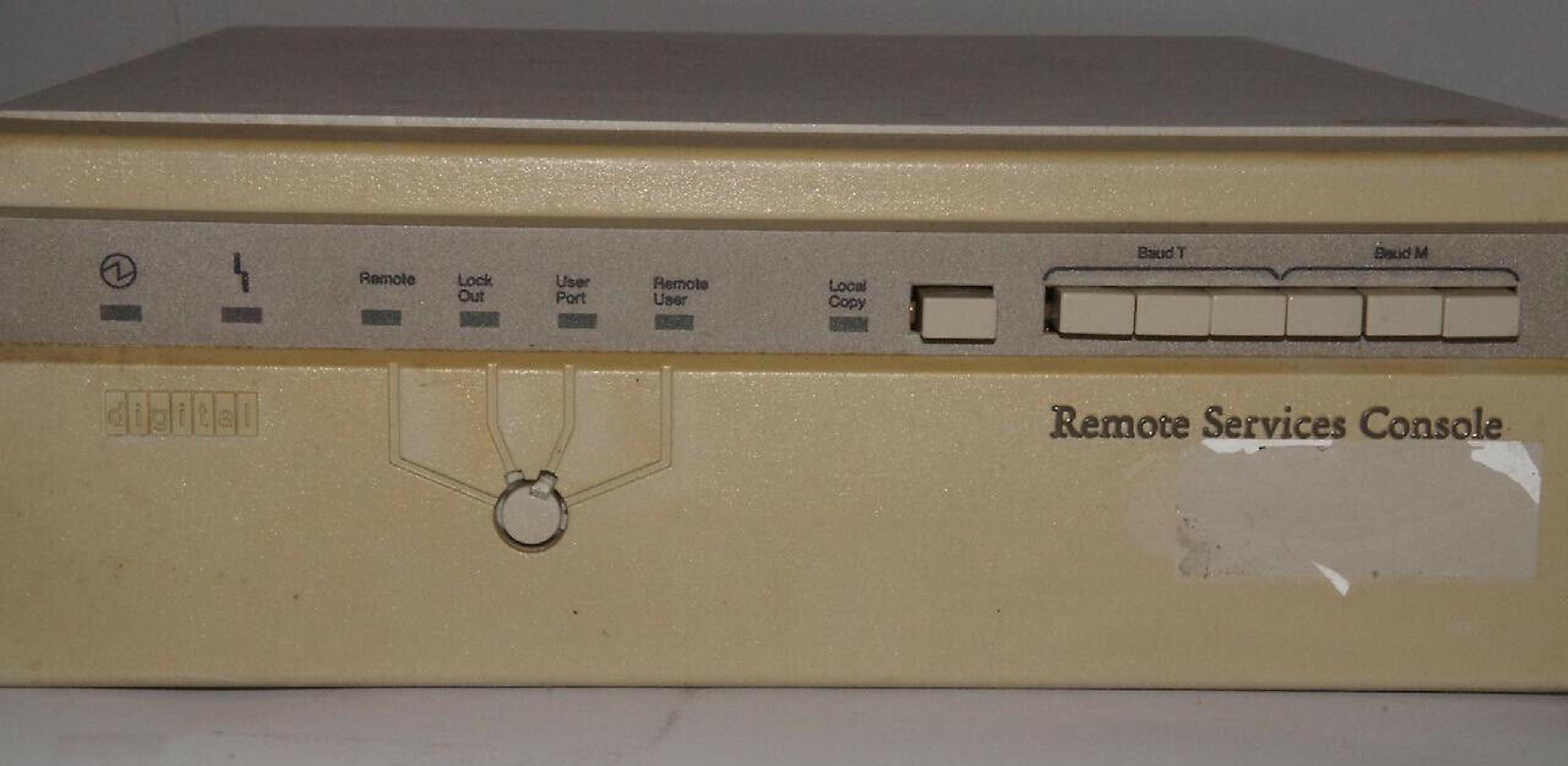 DEC / DIGITAL EQUIPMENT CORPORATION 30-25905-01 REMOTE SERVICES CONSOLE