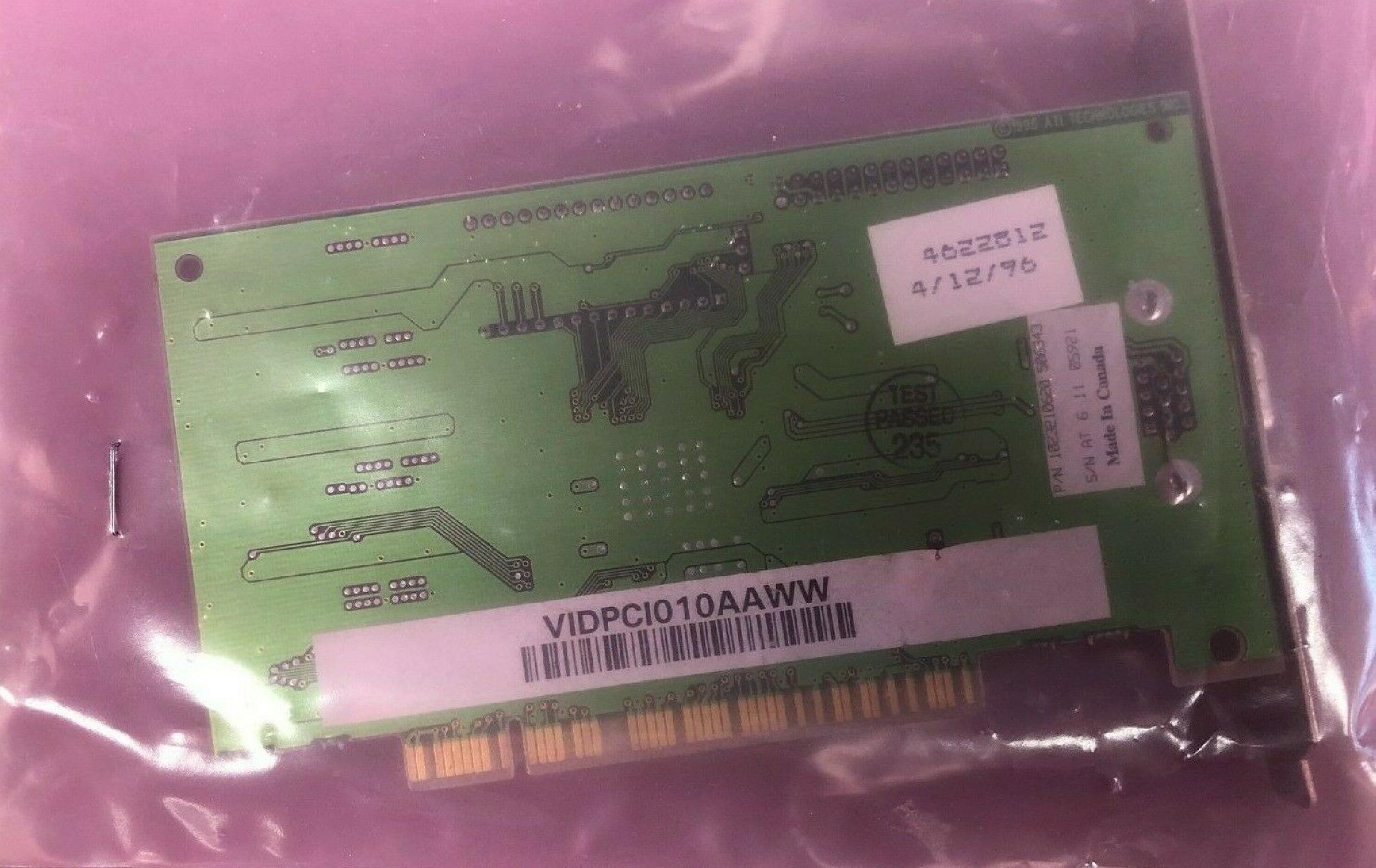 ATI 1023210620 2MB PCI VIDEO CARD XPRESSION MACH64