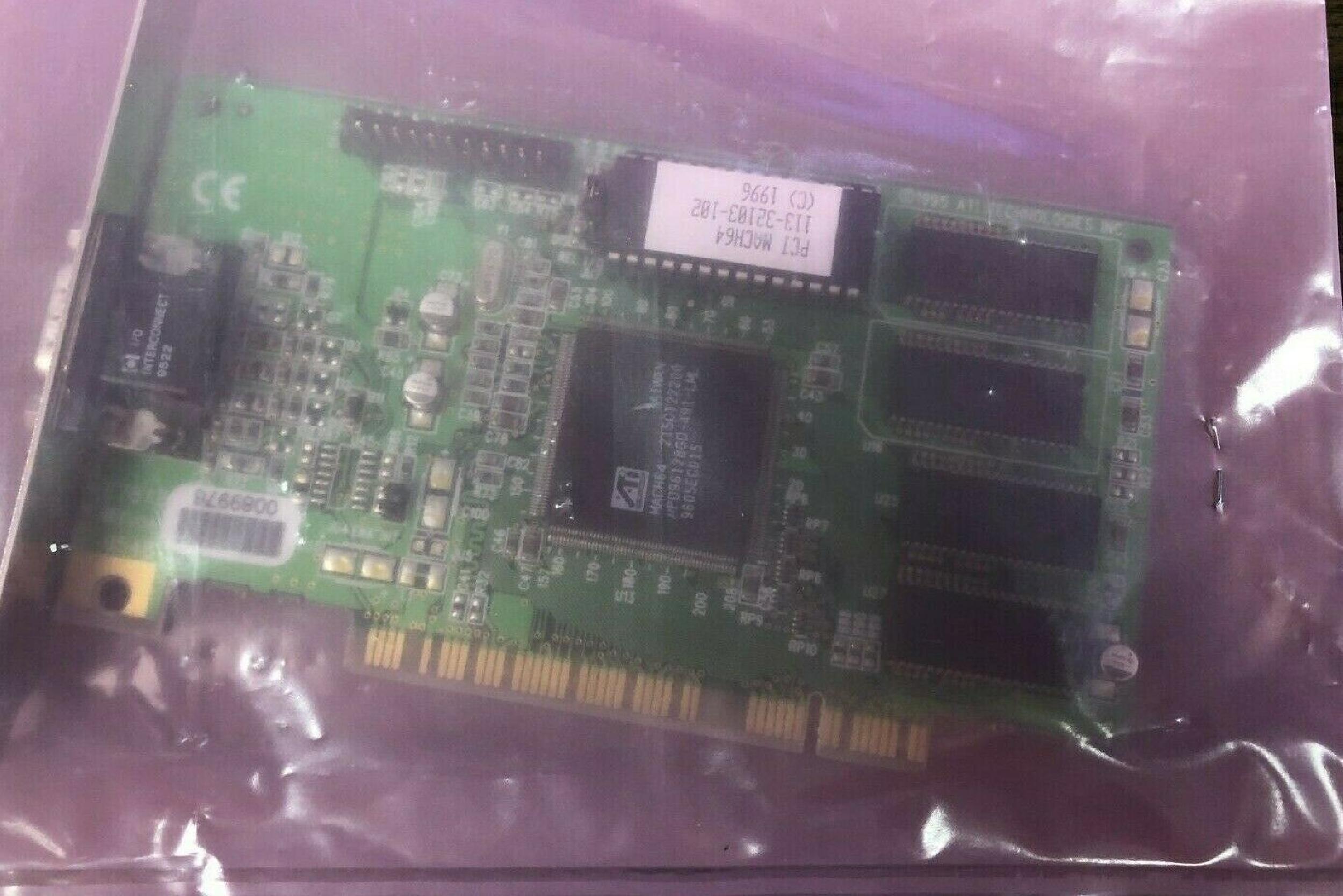 ATI 1023210620 2MB PCI VIDEO CARD XPRESSION MACH64