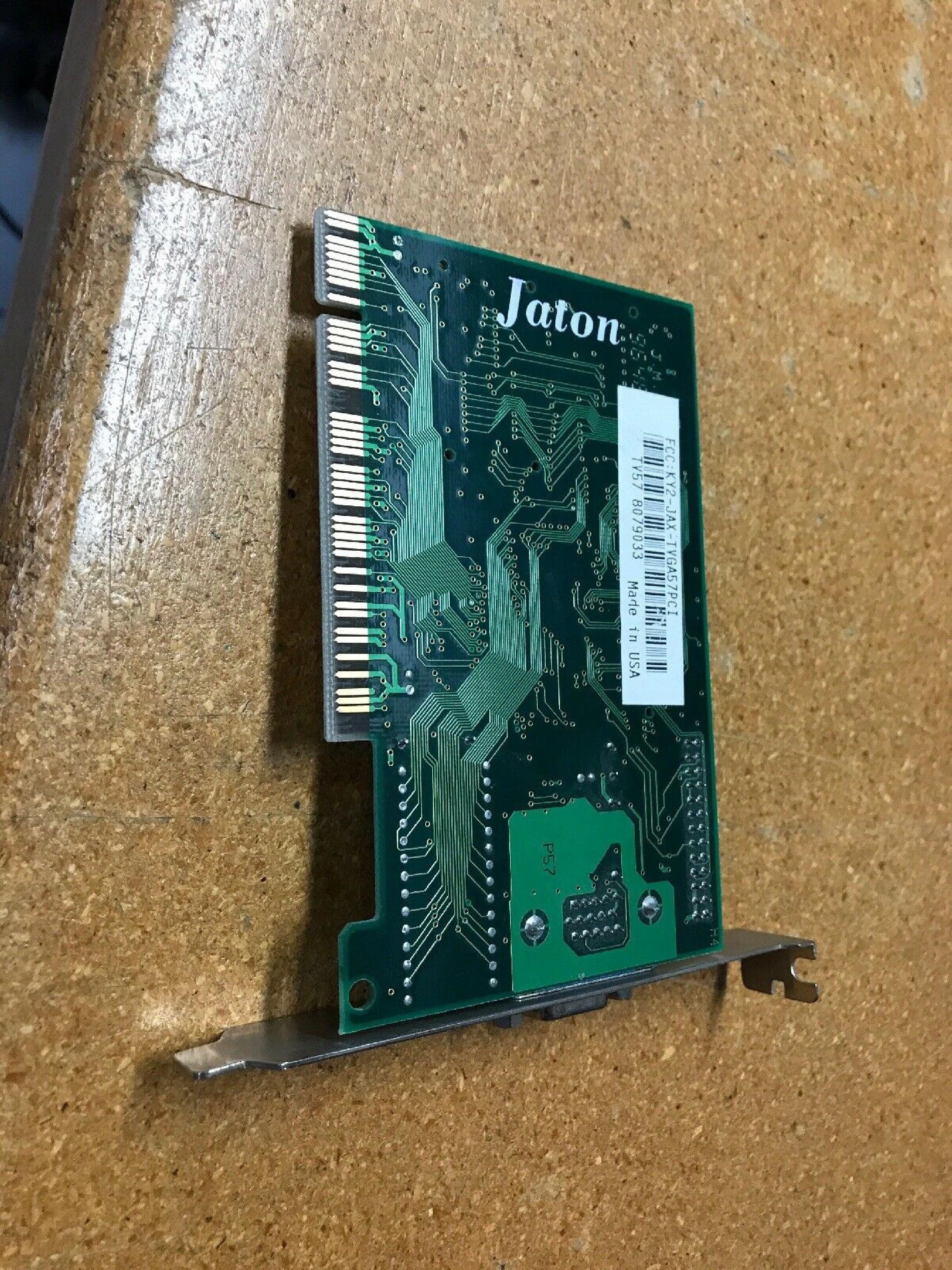 TRIDENT MICROSYSTEMS KY2-JAX-TVGA57PCI VGA PCI TRIDENT TGUI9680-1 E AAB01