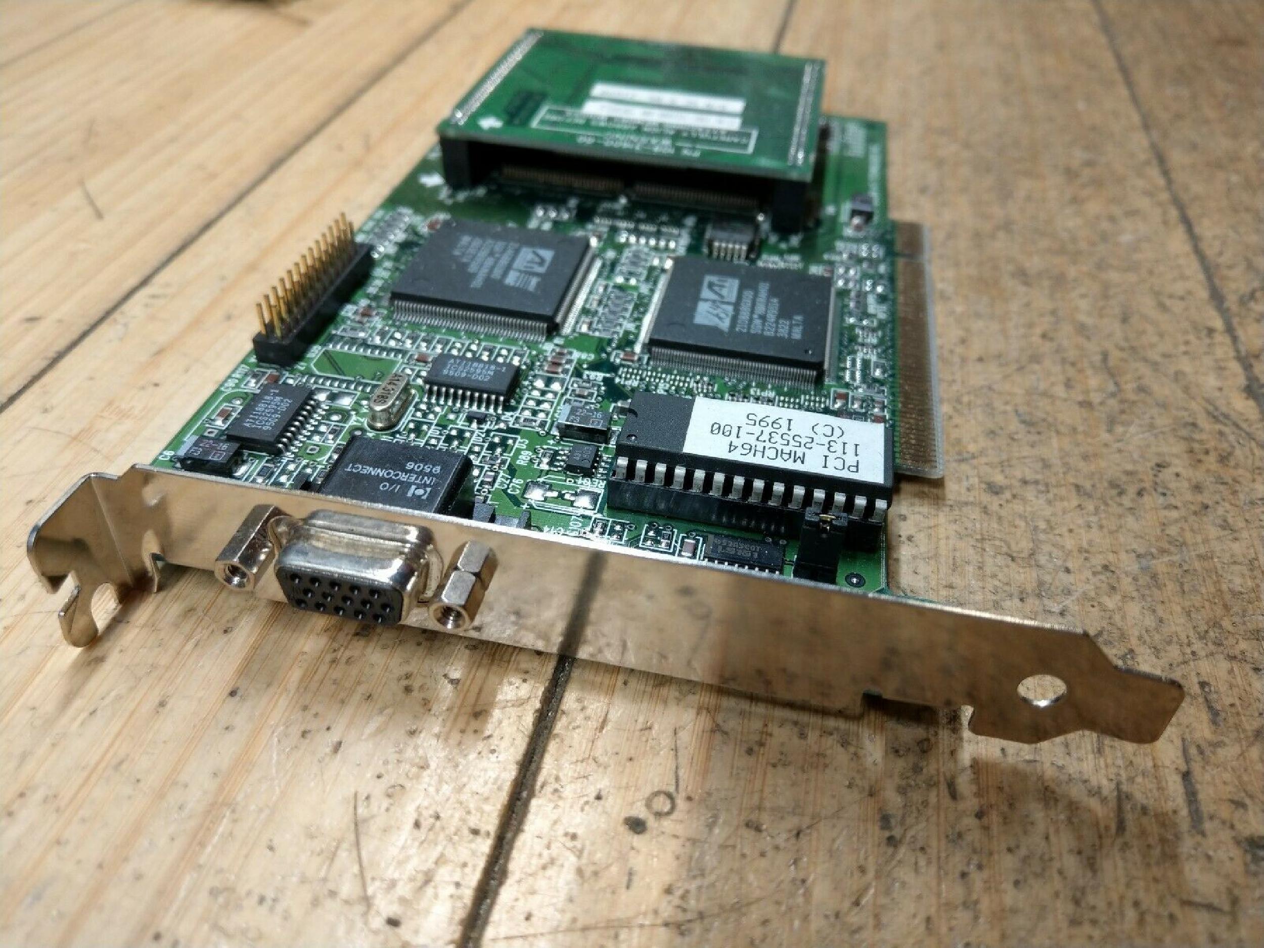 ATI 109-25500-30 PCI MACH64 210888GX00 SGW*8BKRAH01 A223H9531