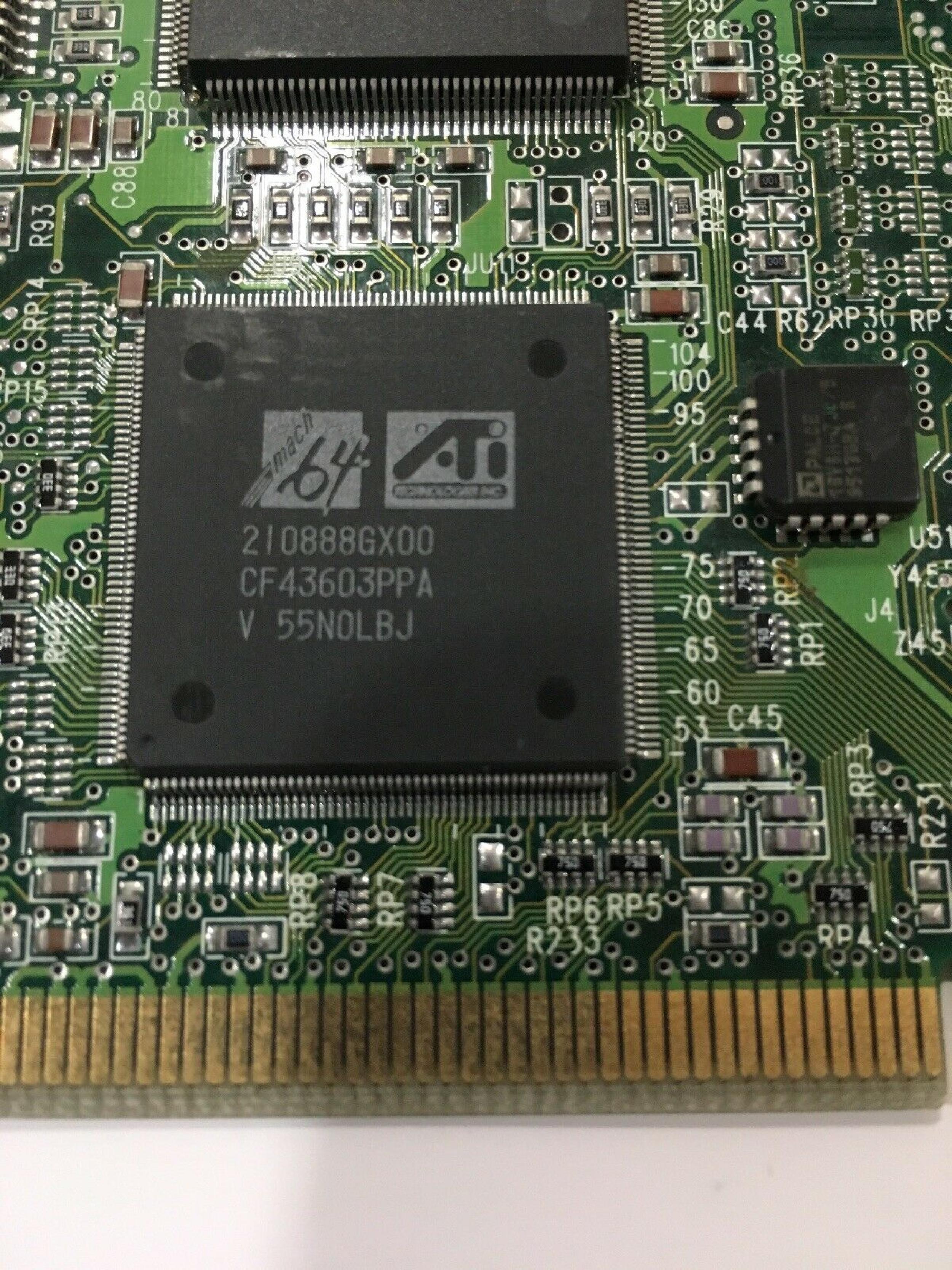 ATI 102-25529-30 PCI MACH64 210888GX00 SGW*8BKRAH01 A223H9531