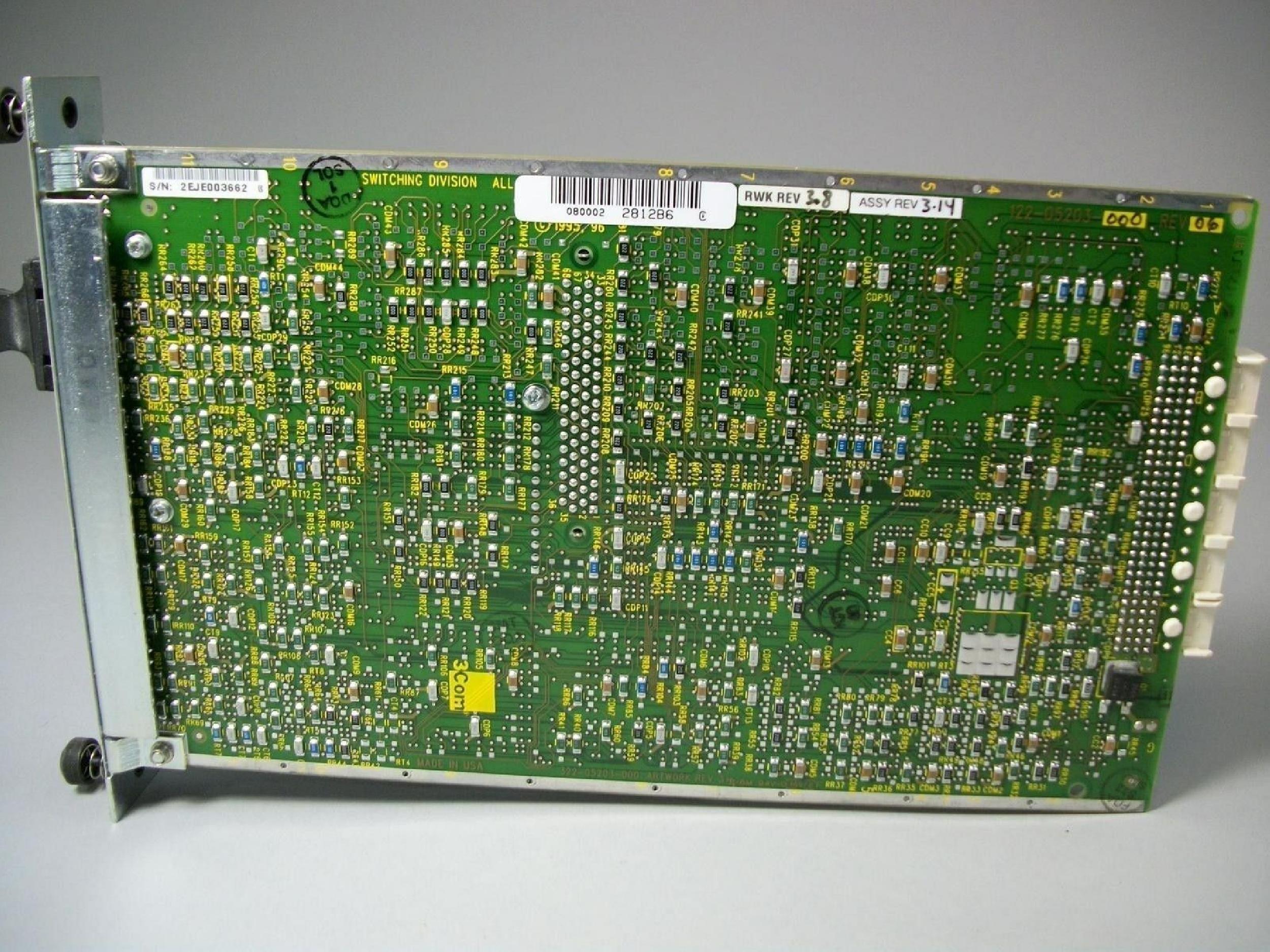 3COM / HP / HEWLETT PACKARD 122-05203-000 FIBER PORT MM OC-3 ATM