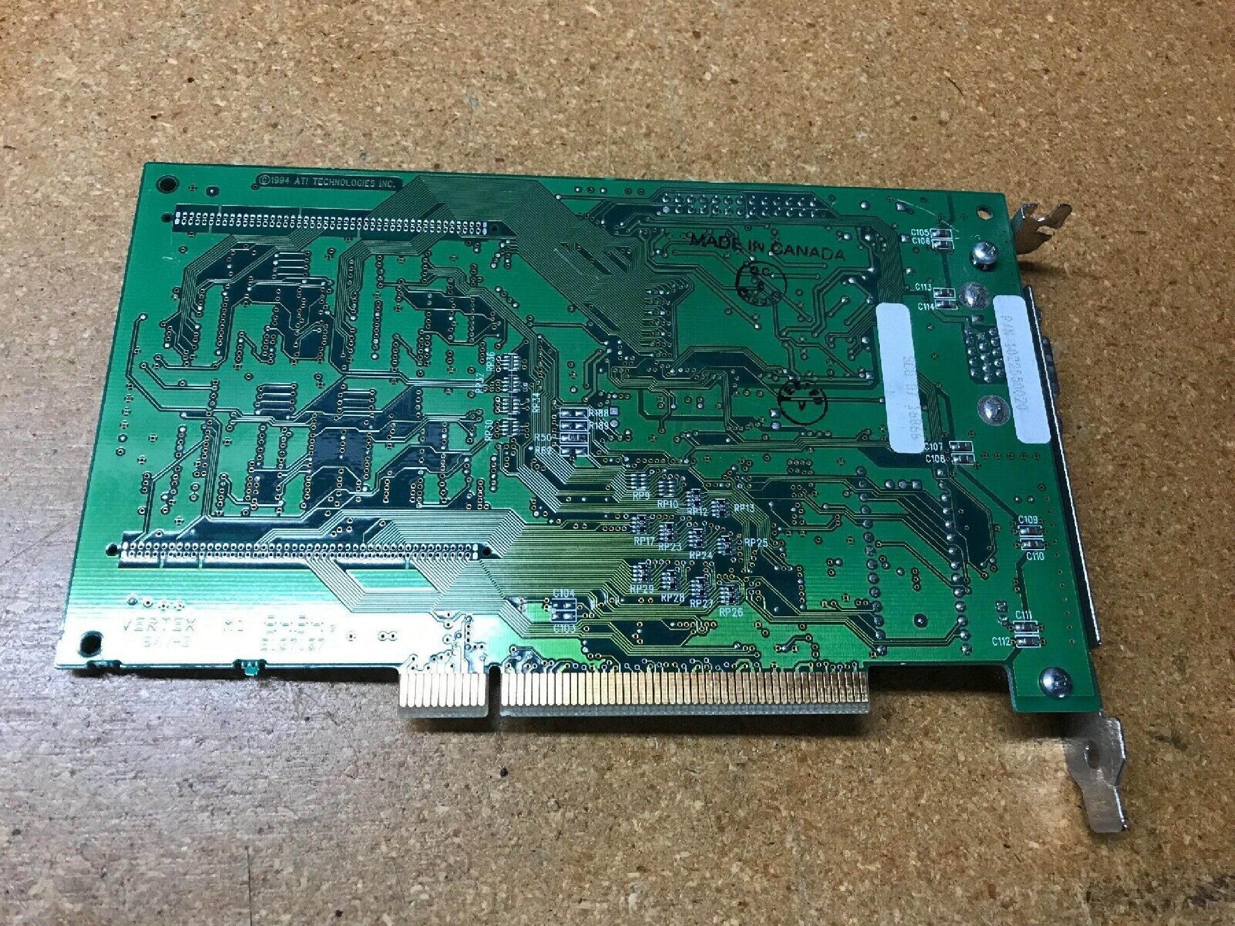 ATI 109-25500-20 MACH64 PCI 210888GX00 SGW*8BKRAH01