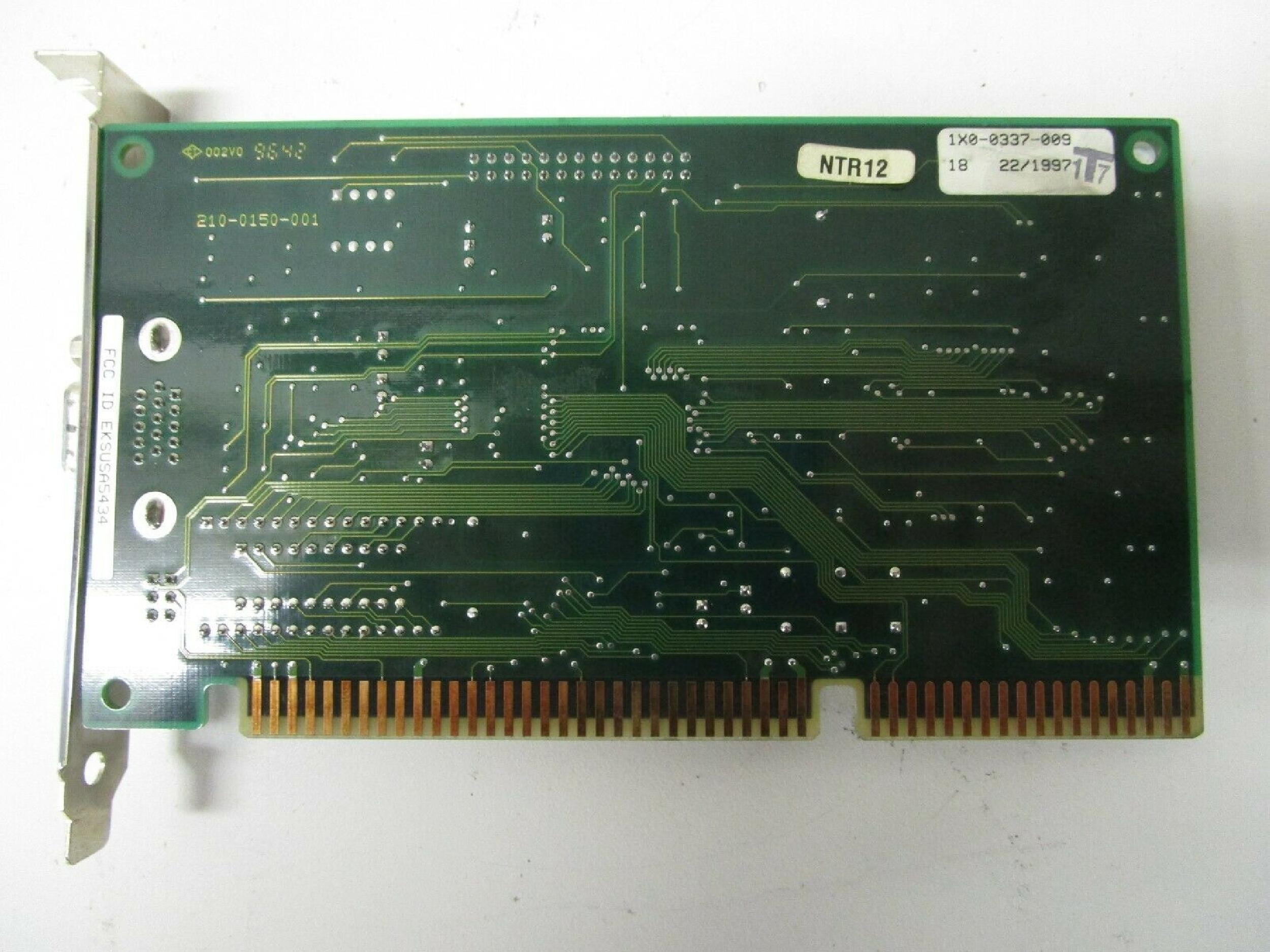STB SYSTEMS INC EKSUSA5434 ISA VIDEO CARD NITRO 1.1