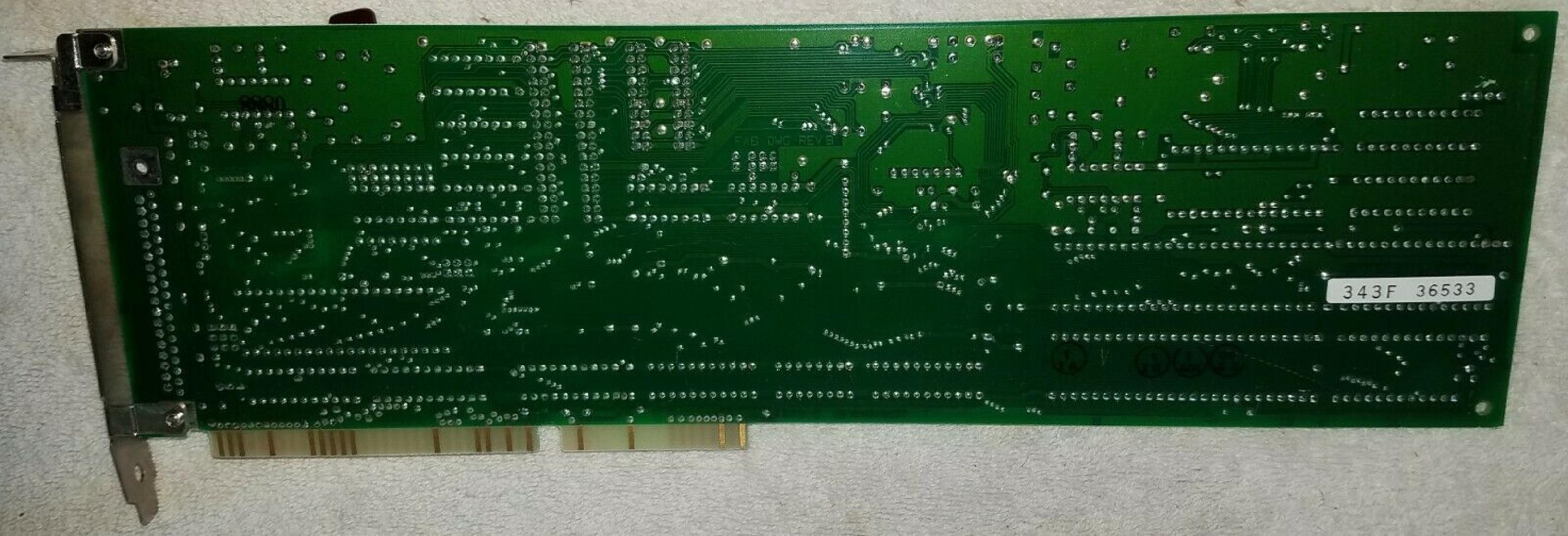 DTC / DATA TECHNOLOGY CORPORATION 5280 CRA 16BIT ISA MFM CONTROLLER WITH FLOPPY FDC CONTROLLER