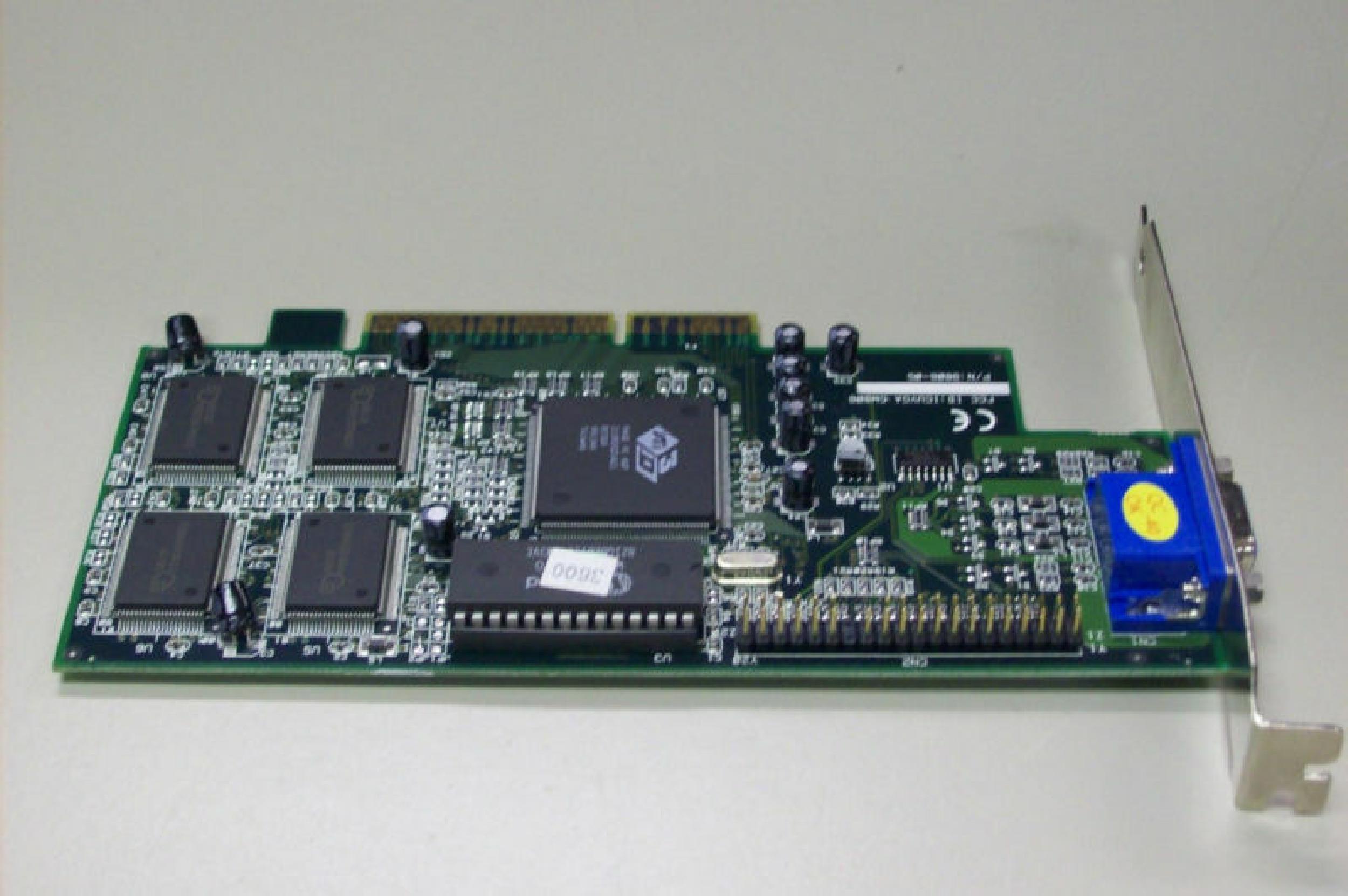 ATI 9806-05 RAGE IIC AGP 3D 215R2QZUA21 BA507