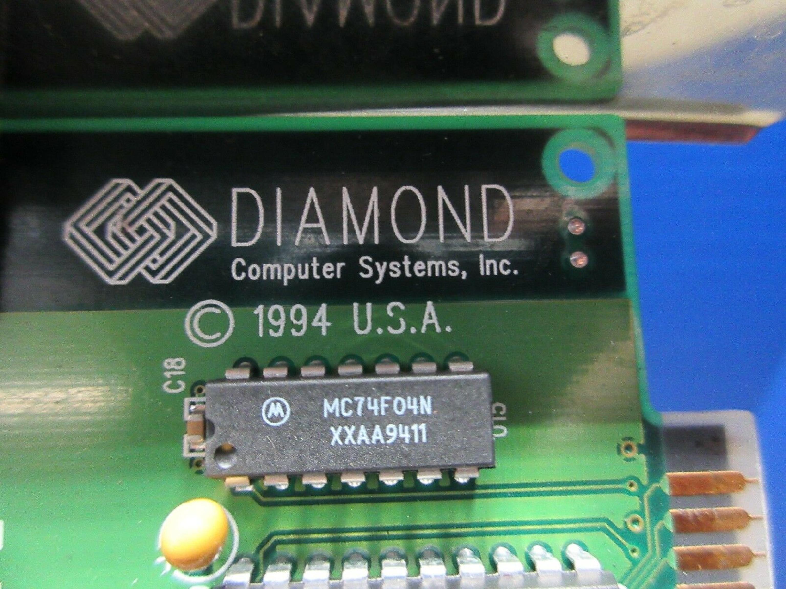 DIAMOND FTUISA5434A VGA ISA SPEEDSTAR64