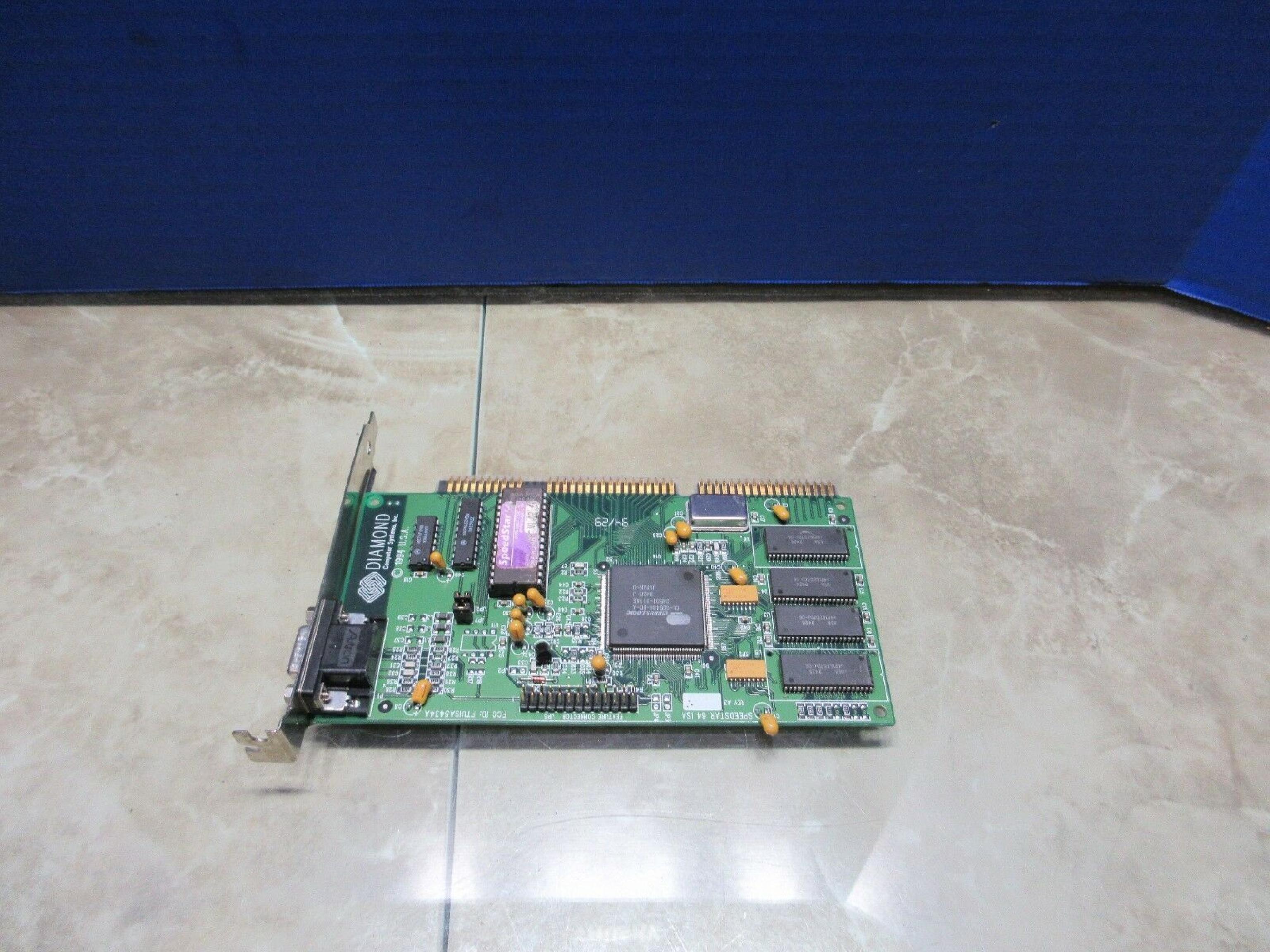 DIAMOND FTUISA5434A VGA ISA SPEEDSTAR64