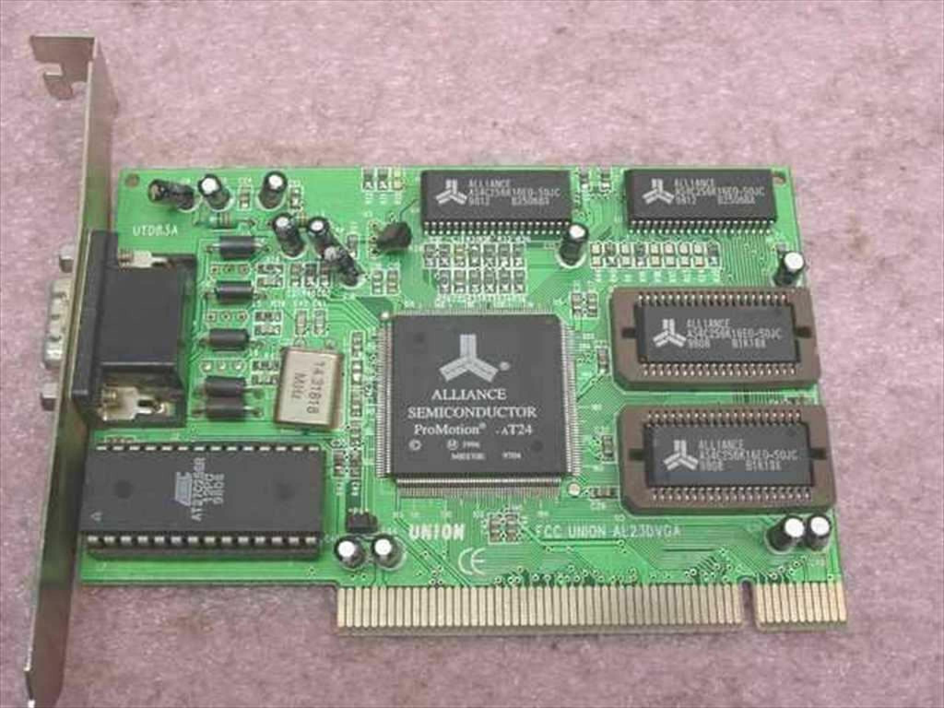 UNION UTD83A VGA PCI PROMOTION AT24