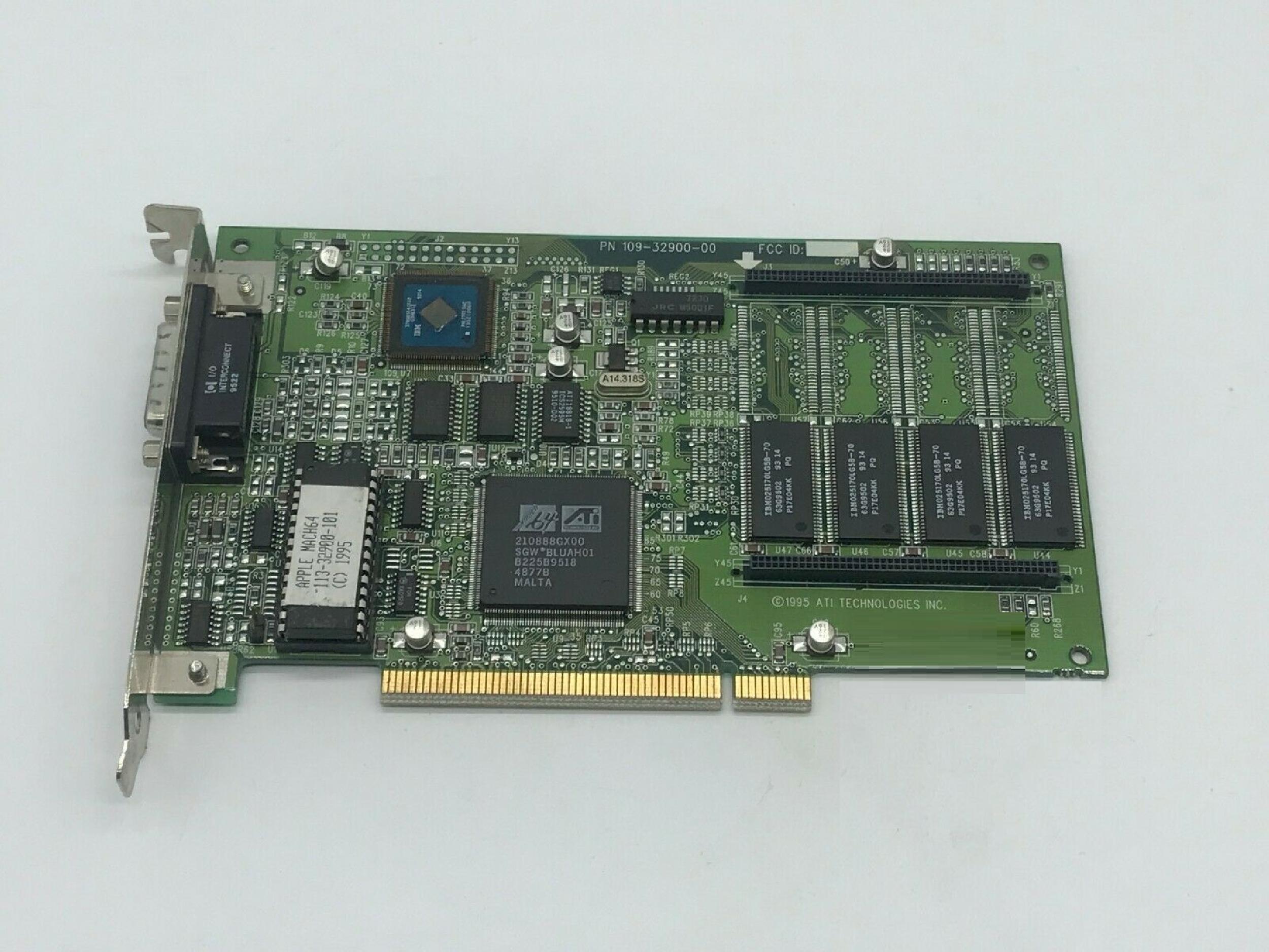 ATI 109-32900-00 APPLE MACH64 PCI VIDEO CARD 210888GX00 SGW*BLUAH01