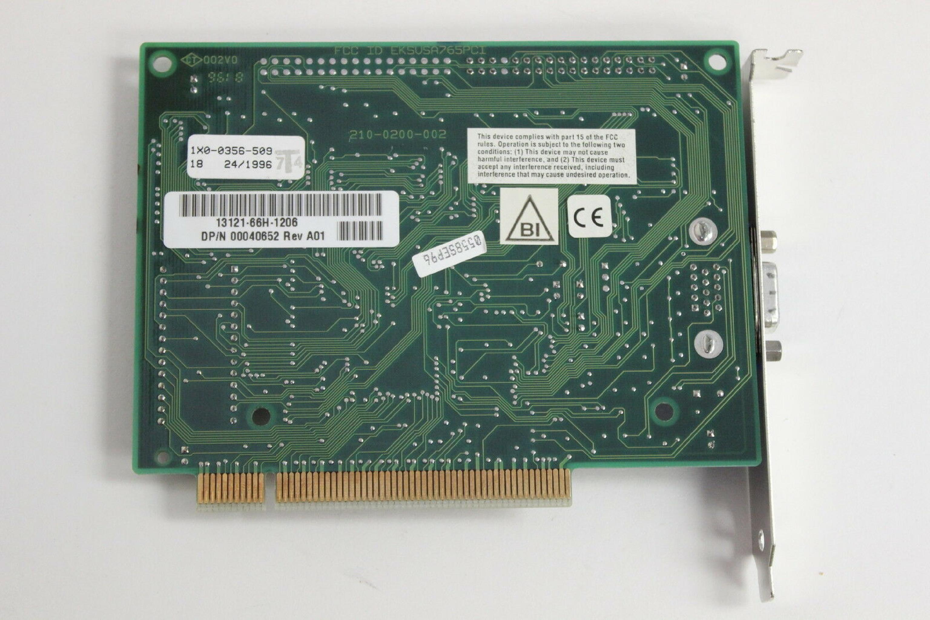 STB SYSTEMS INC 1X0-0356-509 2MB PCI S3 TRIO64V+ 86C765