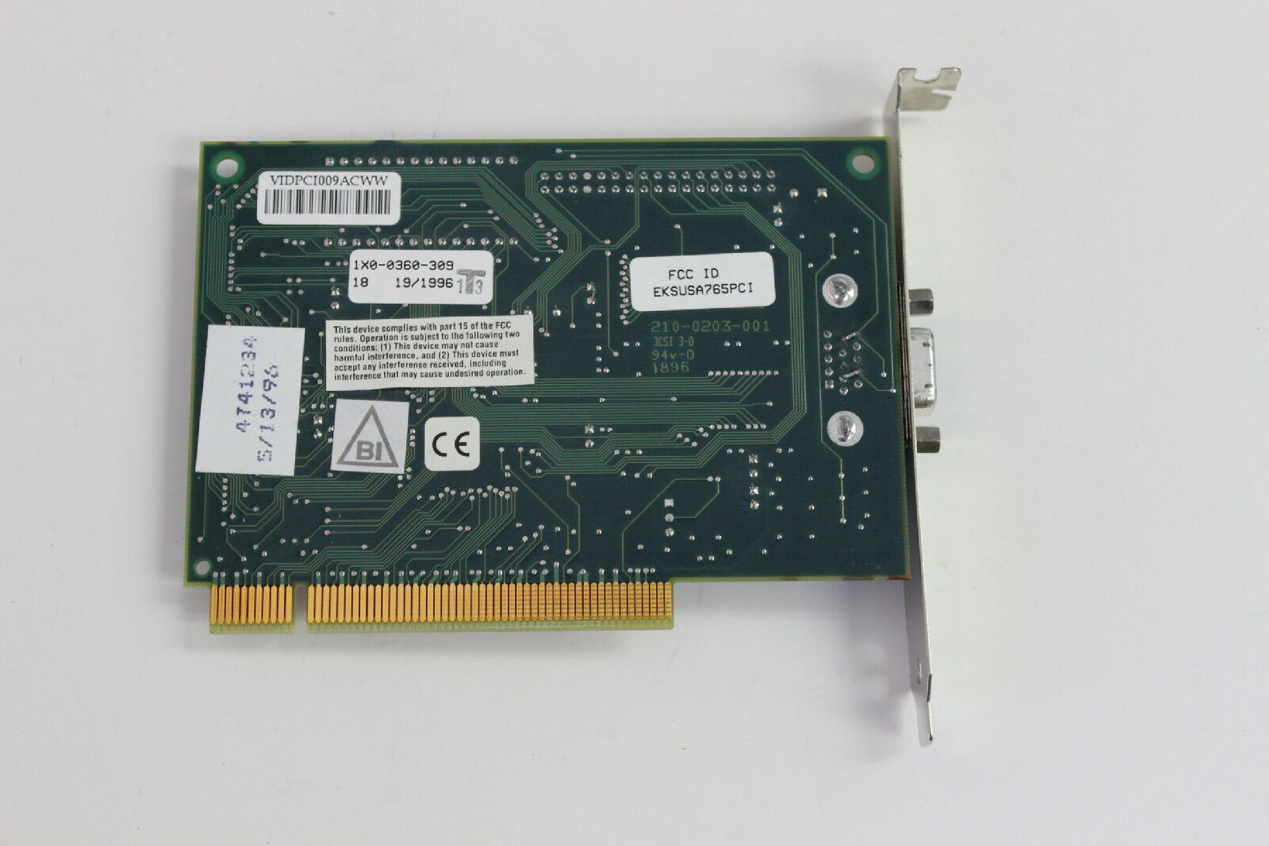 STB SYSTEMS INC VIDPCI009ACWW 2MB PCI S3 TRIO64V+ 86C765