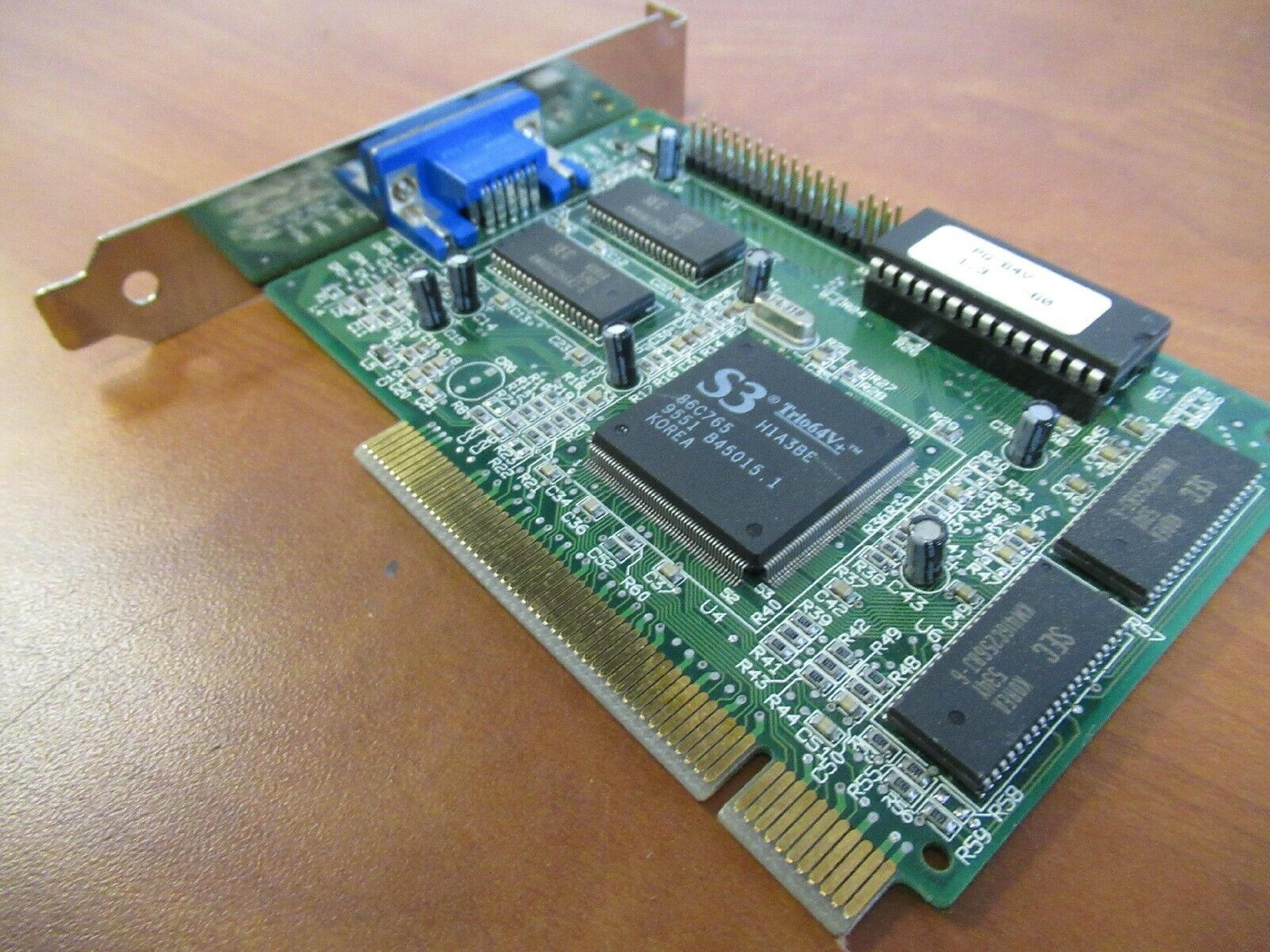 STB SYSTEMS INC 1X0-0360-309 POWERGRAPH 64V 1.3 PCI 2MB VIDEO CARD WITH VGA OUTPUT