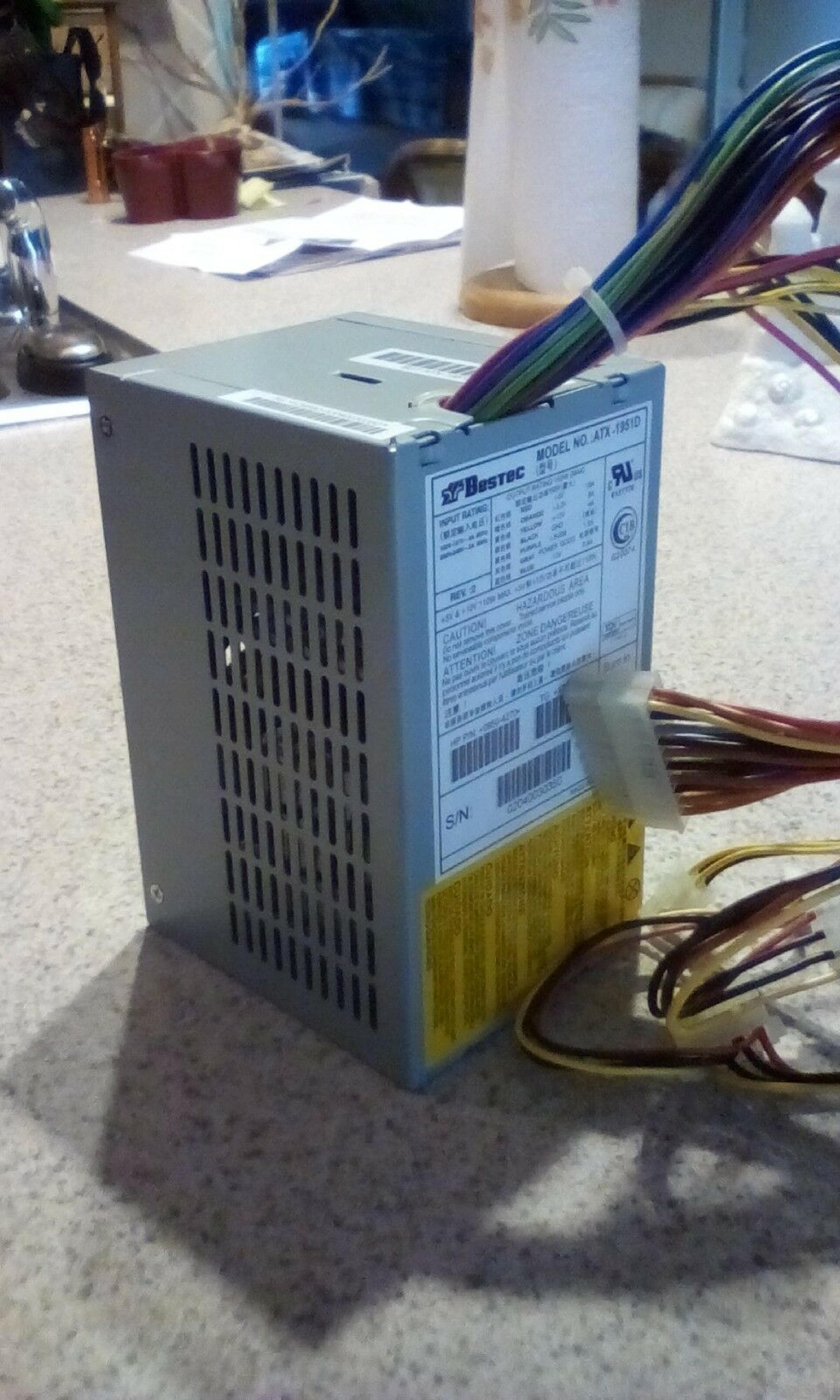 BESTEC ATX-1951D ATX POWER SUPPLY