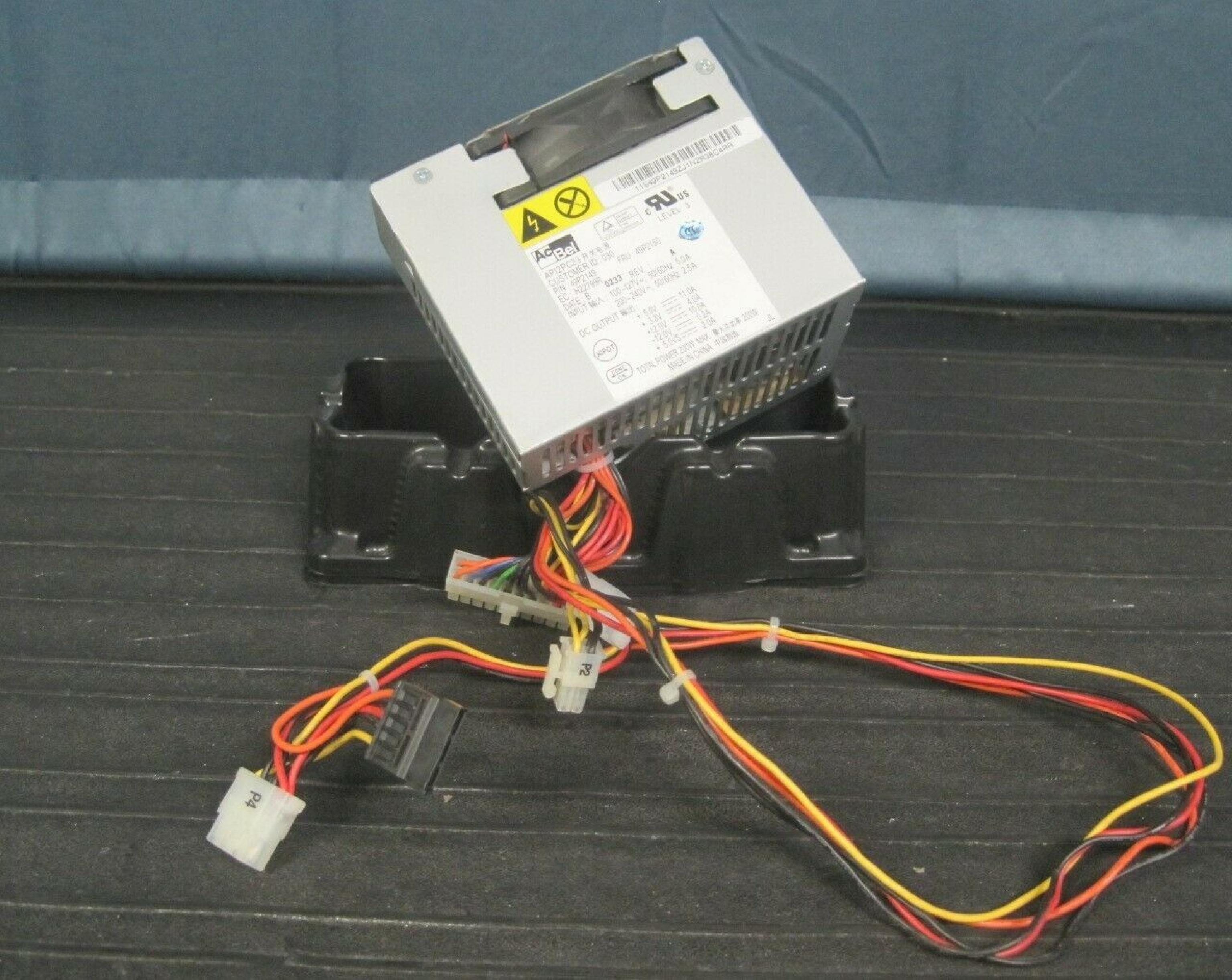 IBM / ACBEL 49P2149 ATX STYLE POWER SUPPLY 200 WATT FOR LENOVO 8183