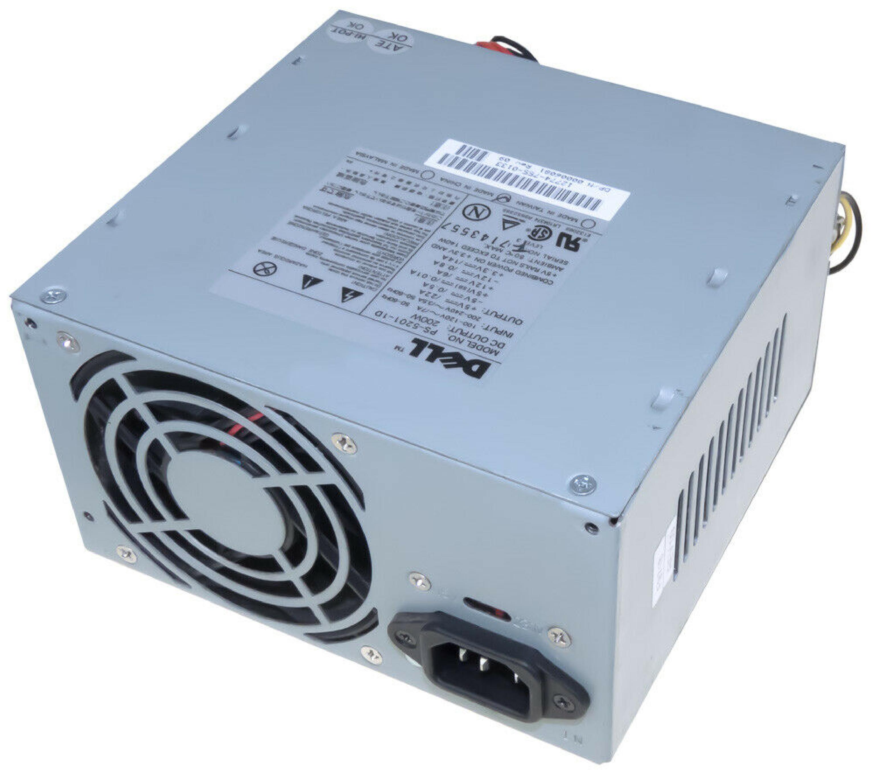 LITEON / DELL PS-5201-1D 200 WATT ATX POWER SUPPLY 200W 20 PIN