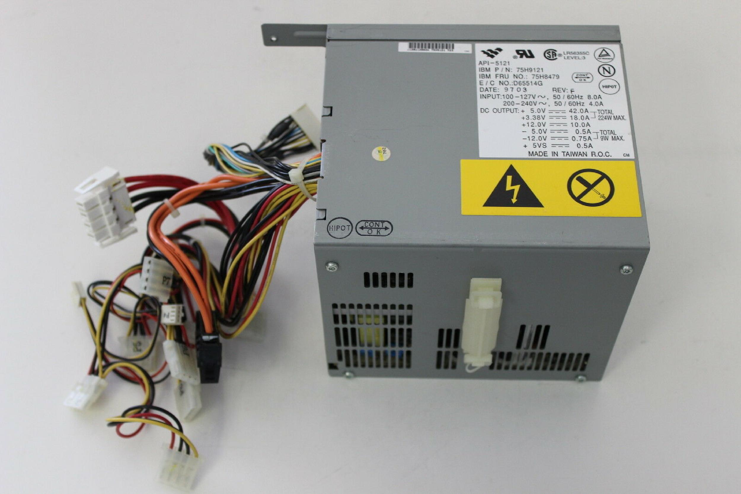 IBM 75H9121 224 WATT POWER SUPPLY