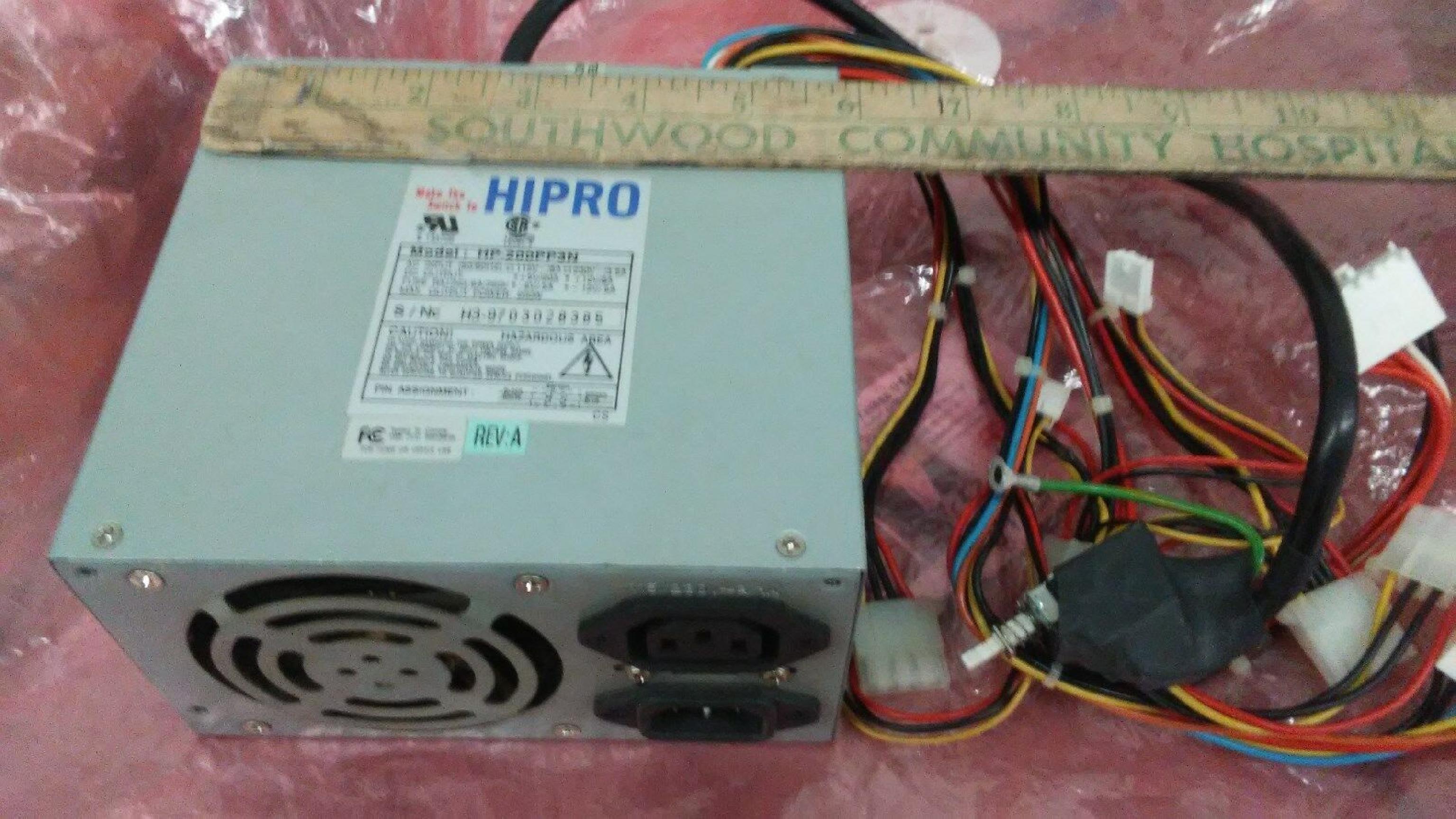 HIPRO PSB-HP200 POWER SUPPLY 200 WATT AT STYLE