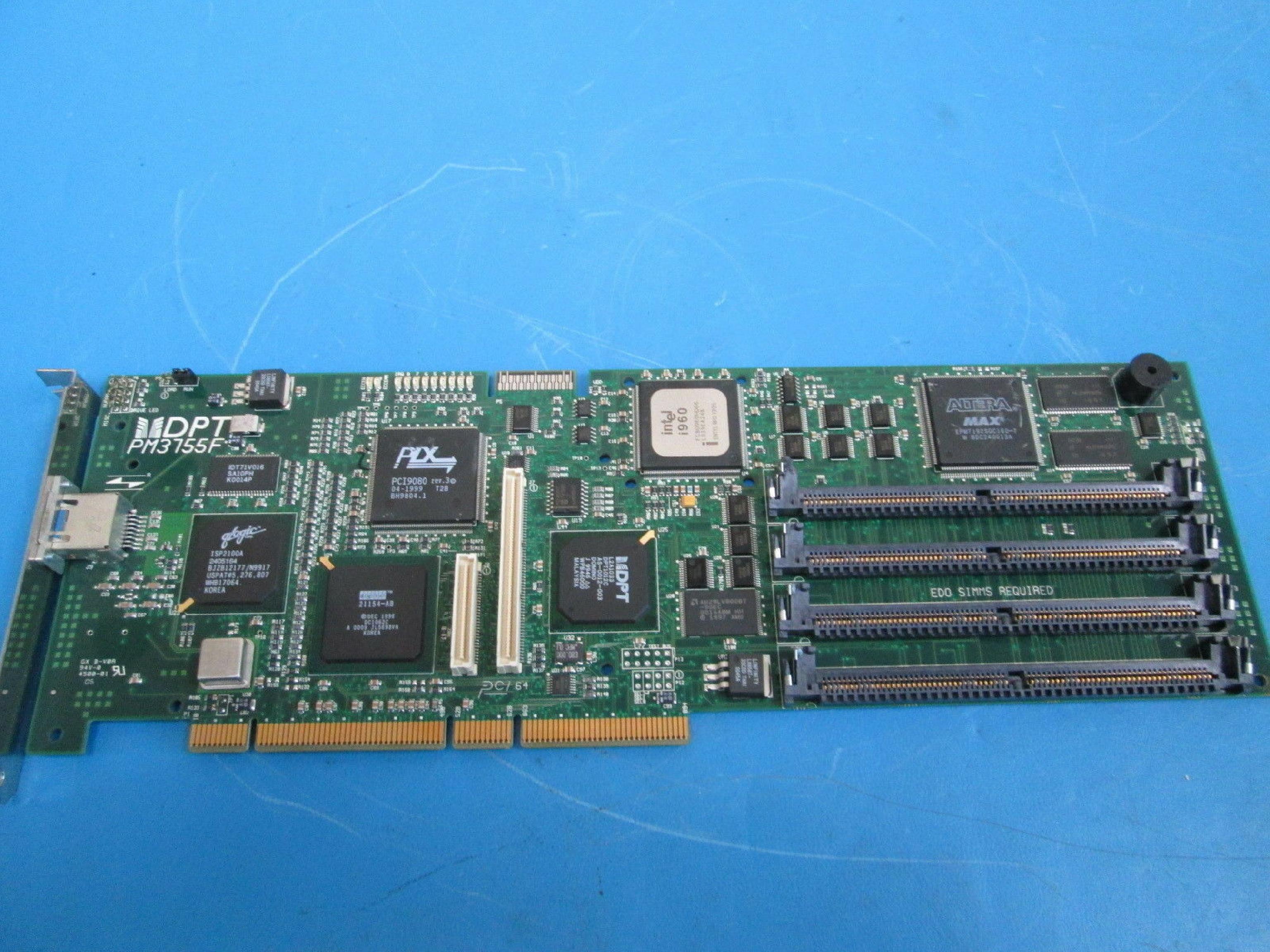 DPT PM3755F RAID CONTROLLER PCI WITH 128MB MEMORY