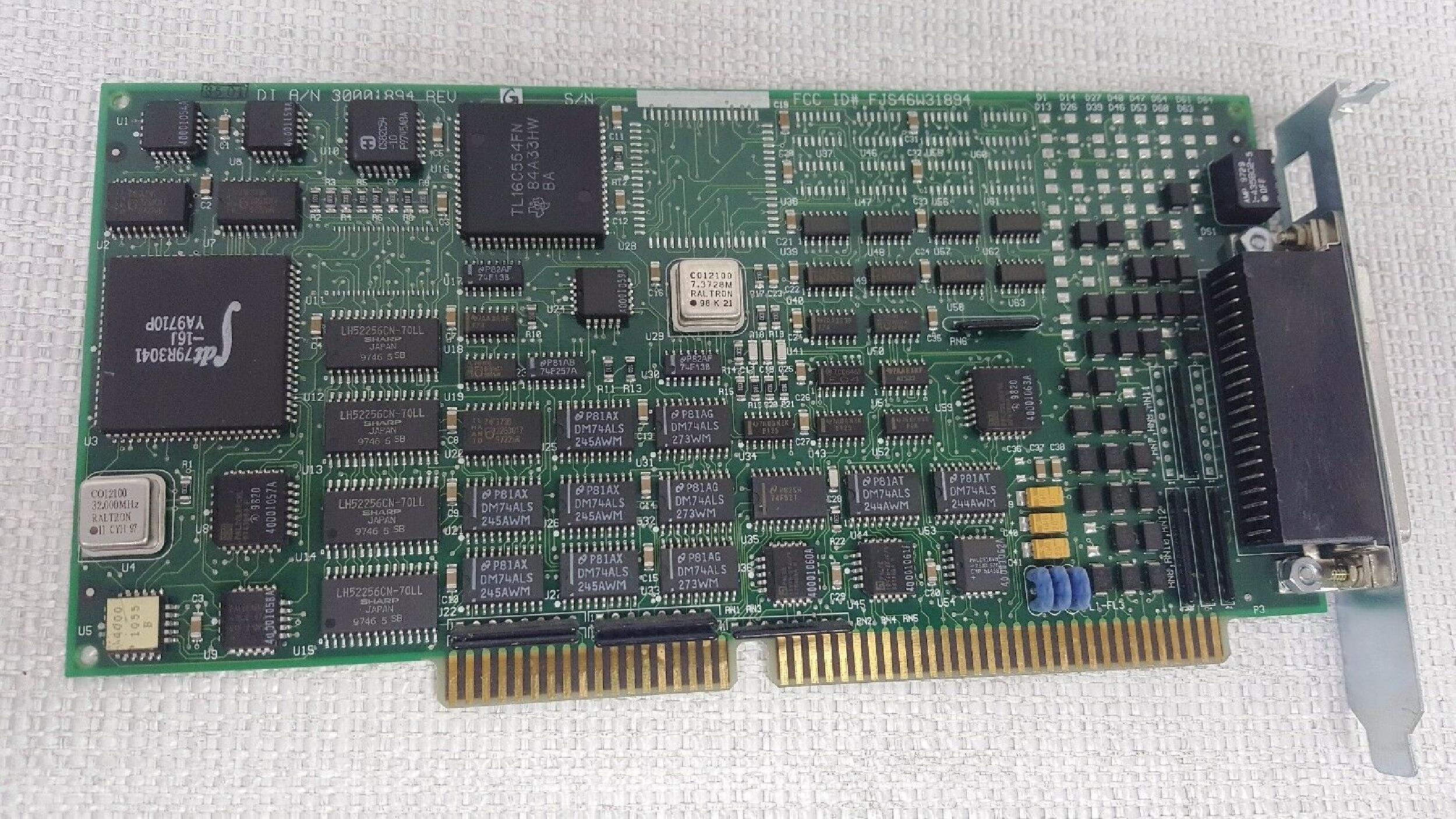 DIGI INTERNATIONAL 55000468 ACCELEPORT 4R-ISA DB25 OPEN BOX WITH CABLES