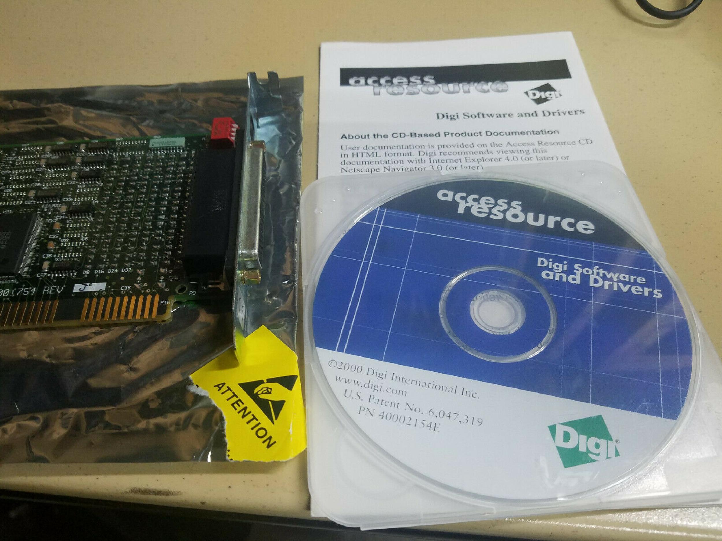 DIGI INTERNATIONAL 50000343 PC/4E ISA