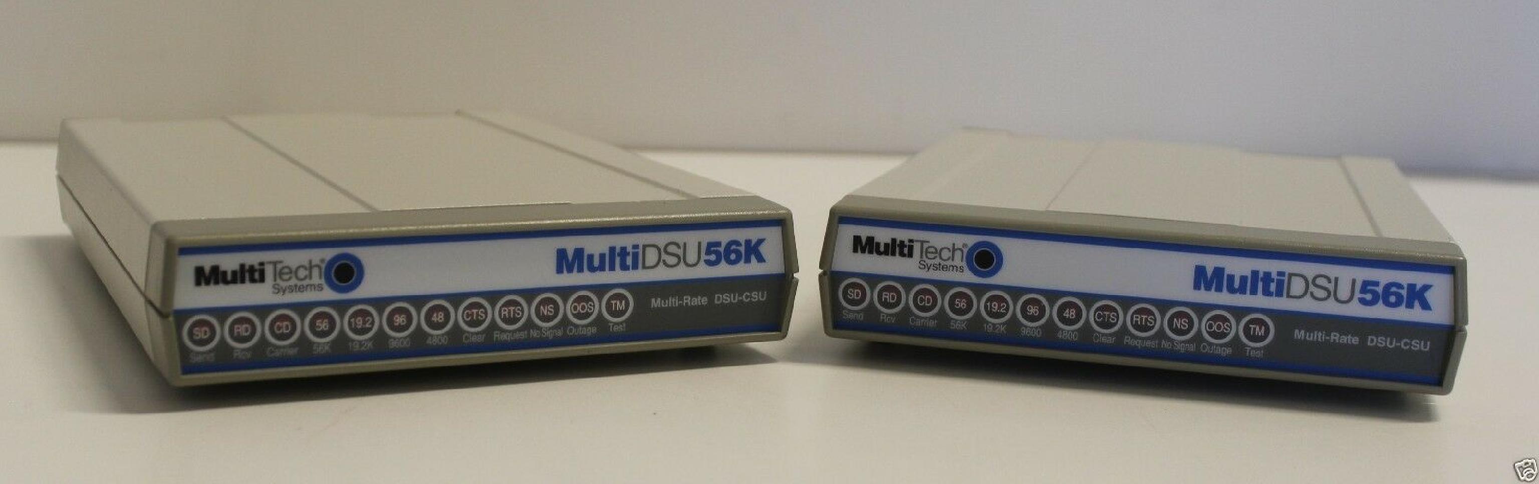 MULTITECH SYSTEMS MT56DSU2 MULTIDSU56K W/O POWER SUPPLY