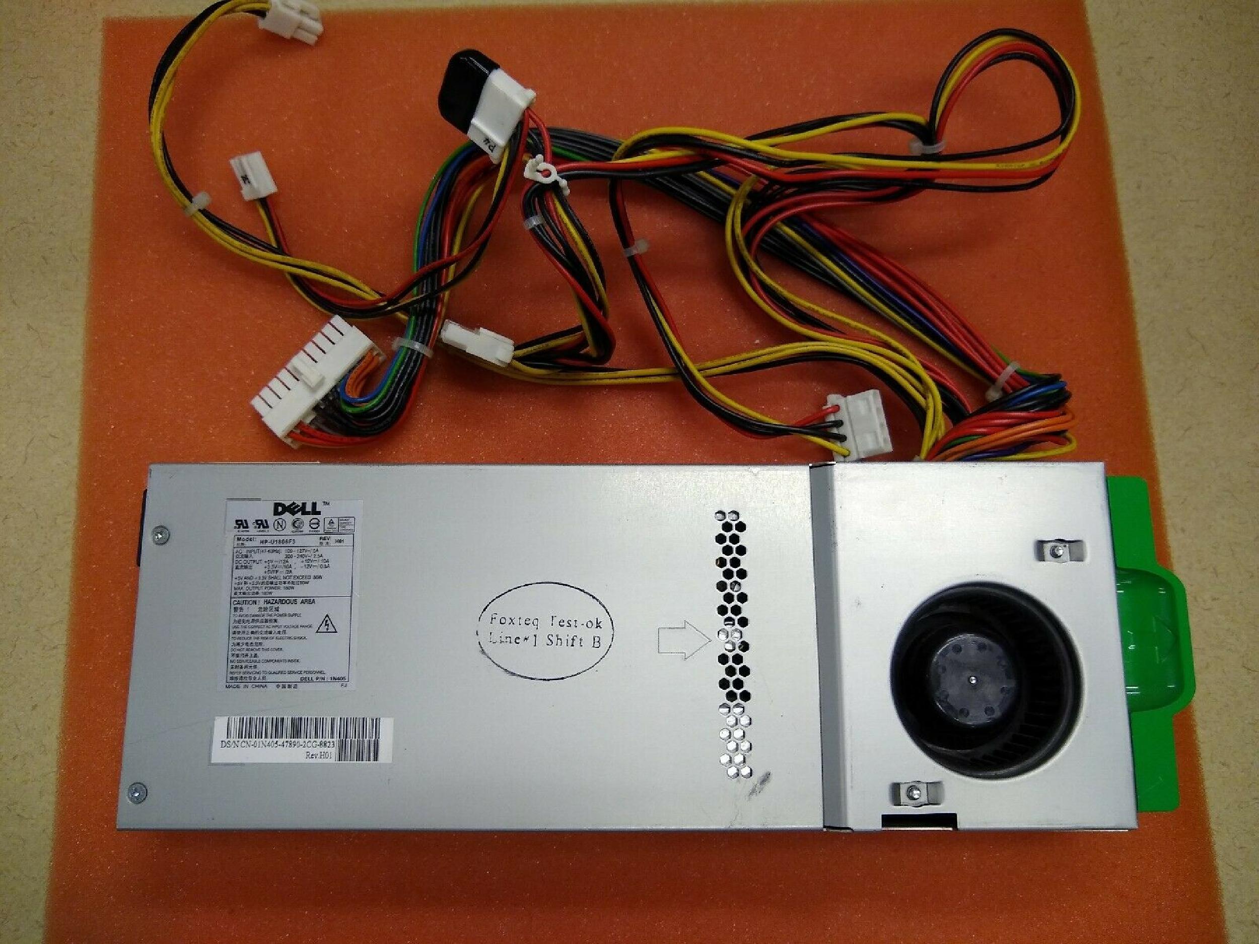 DELL 1N405 180 WATT POWER SUPPLY
