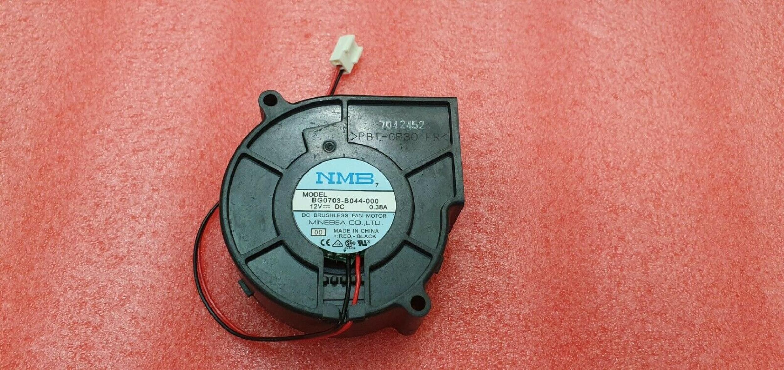 NMB BG0703-B044-000 FAN 12 VOLT DC MINI BLOWER FAN SQUIRREL CAGE