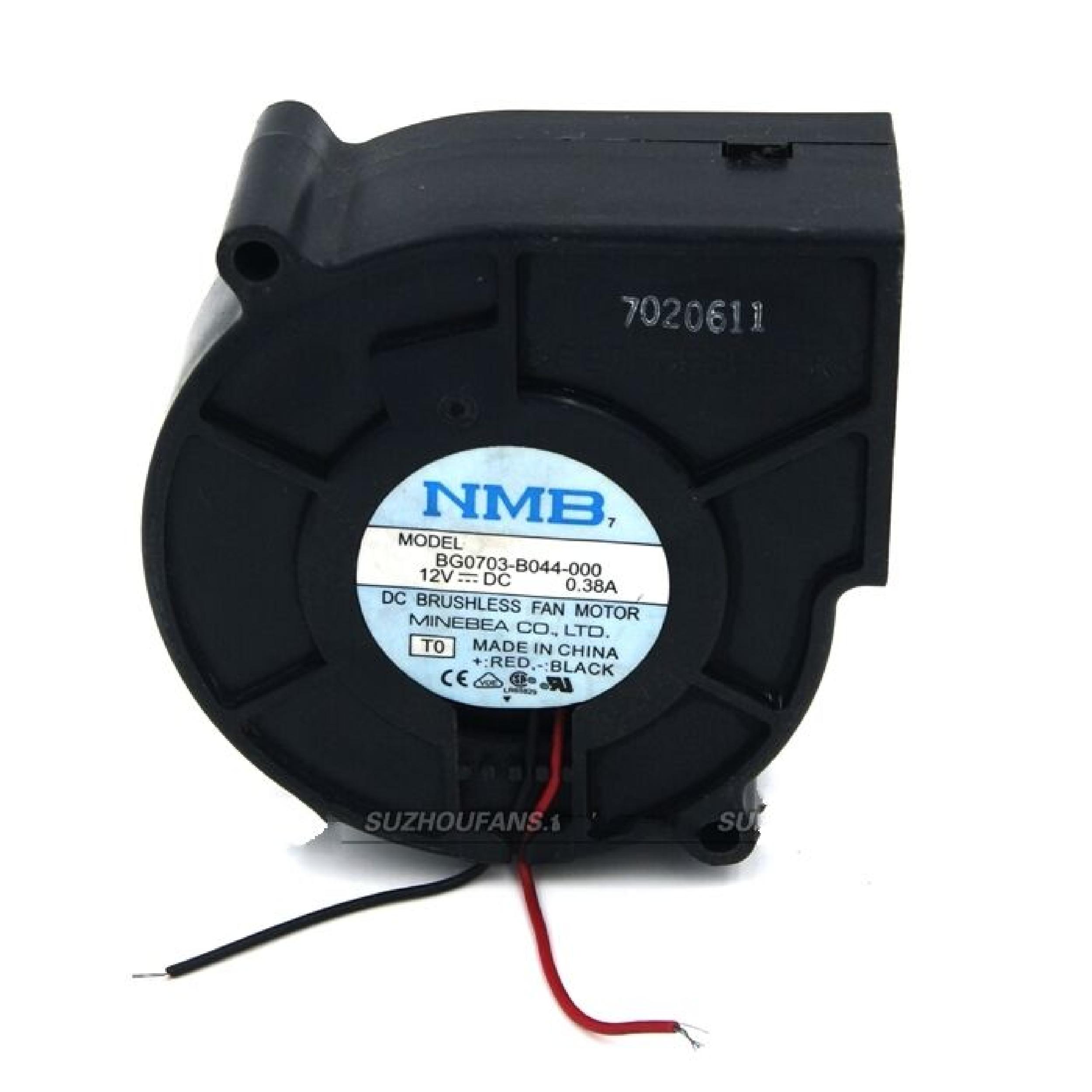 NMB BG0703-B044-000 FAN 12 VOLT DC MINI BLOWER FAN SQUIRREL CAGE