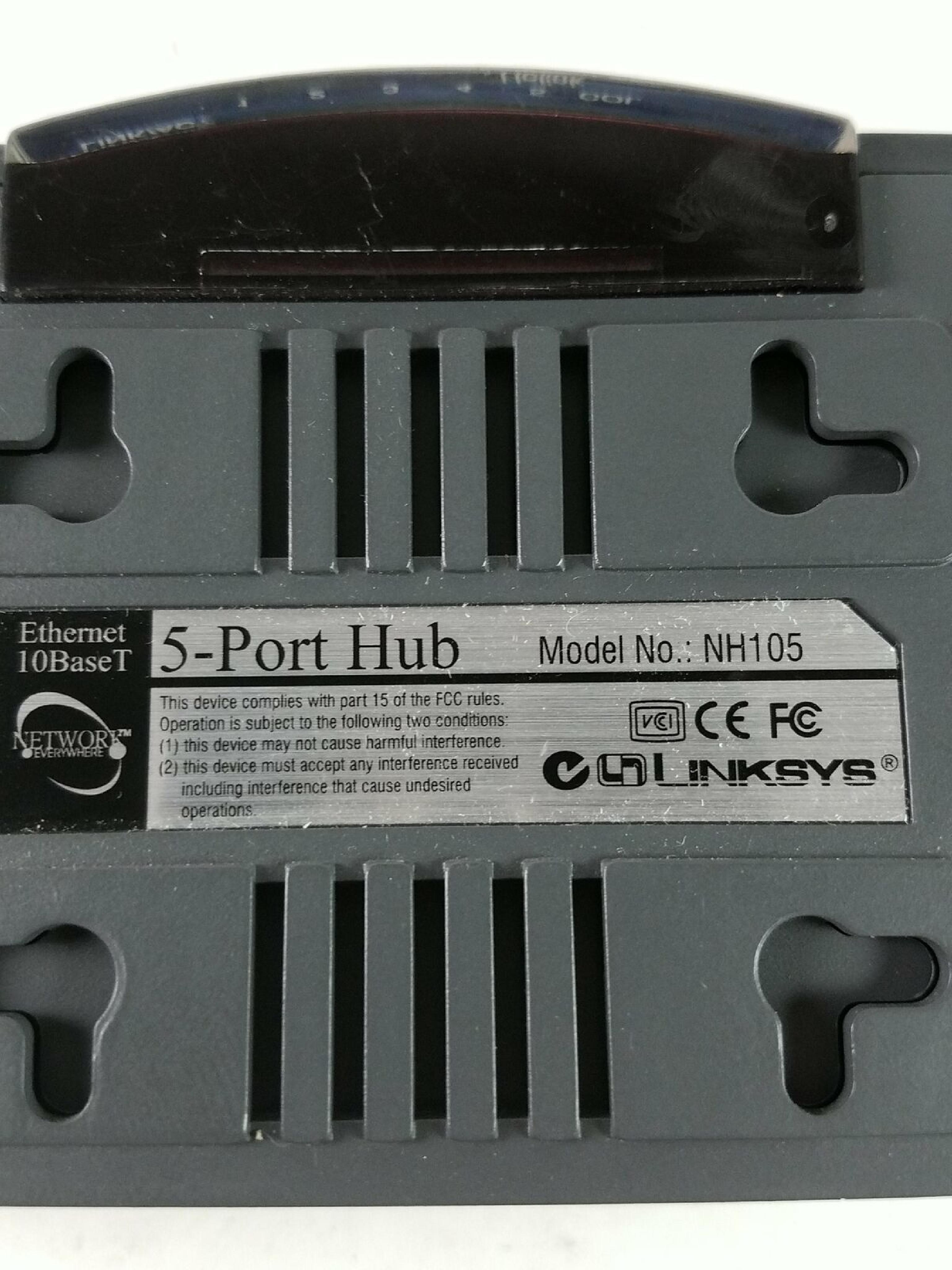 LINKSYS NH105 5-PORT HUB