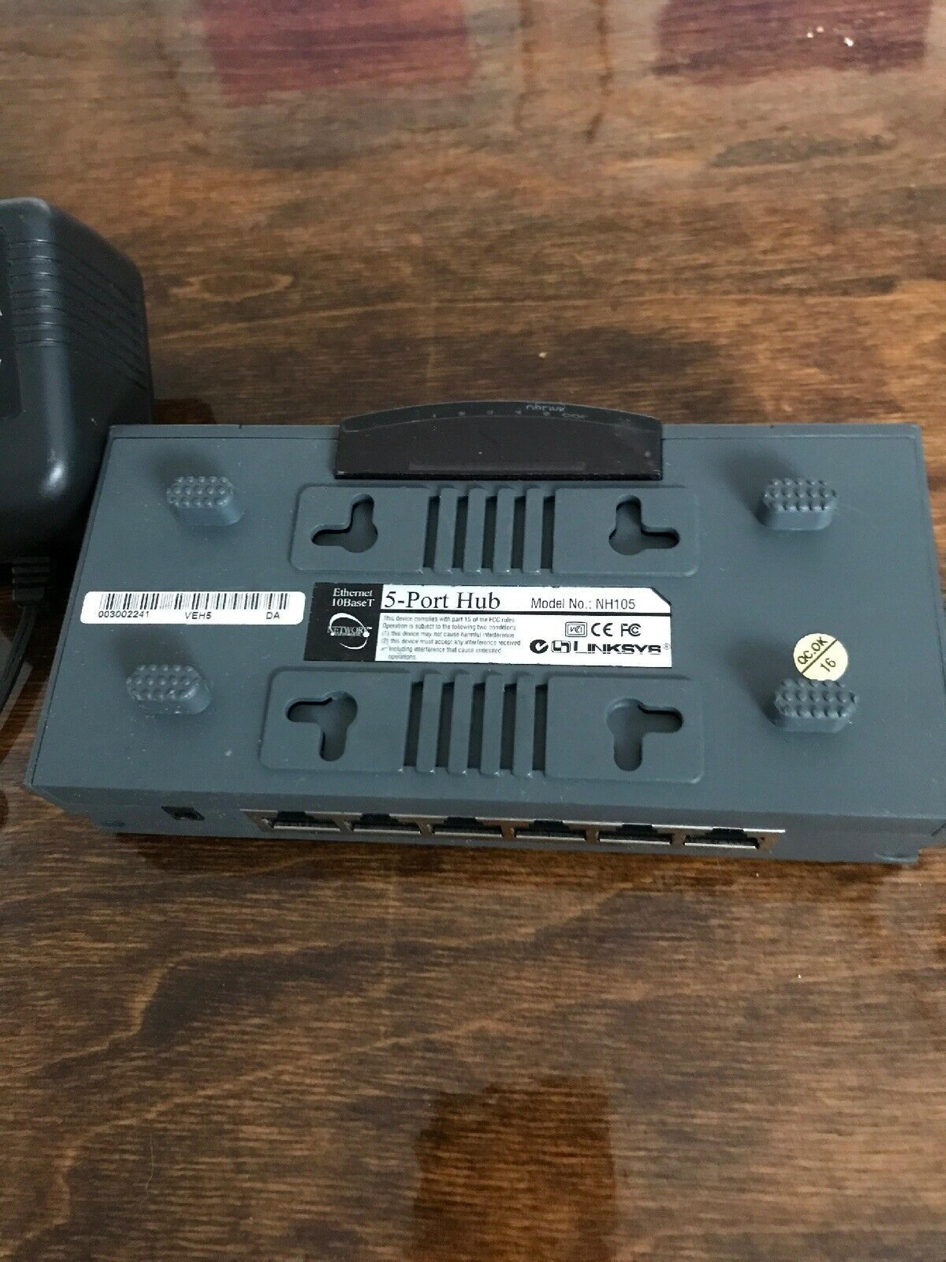 LINKSYS NH105 5-PORT HUB