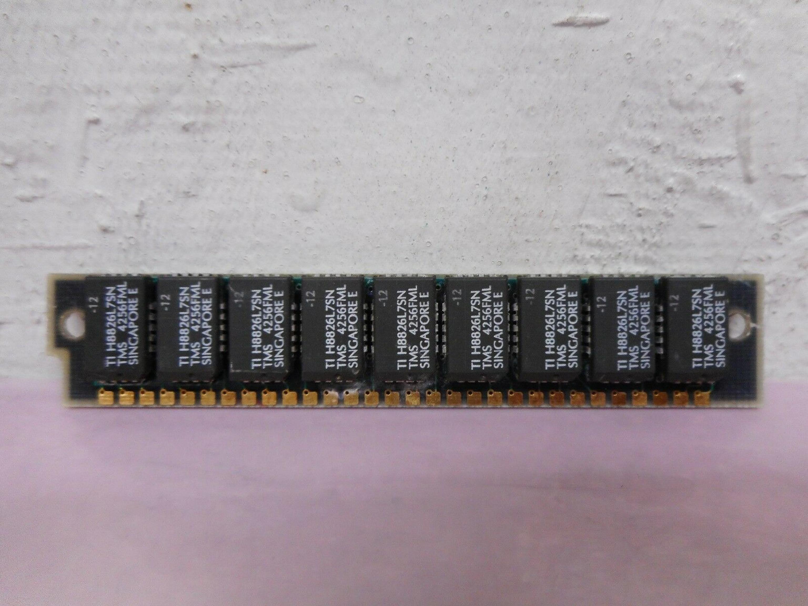 TEXAS INSTRUMENTS / TI TM42560U9 SIMM PULLED FROM IBM 8530-E01