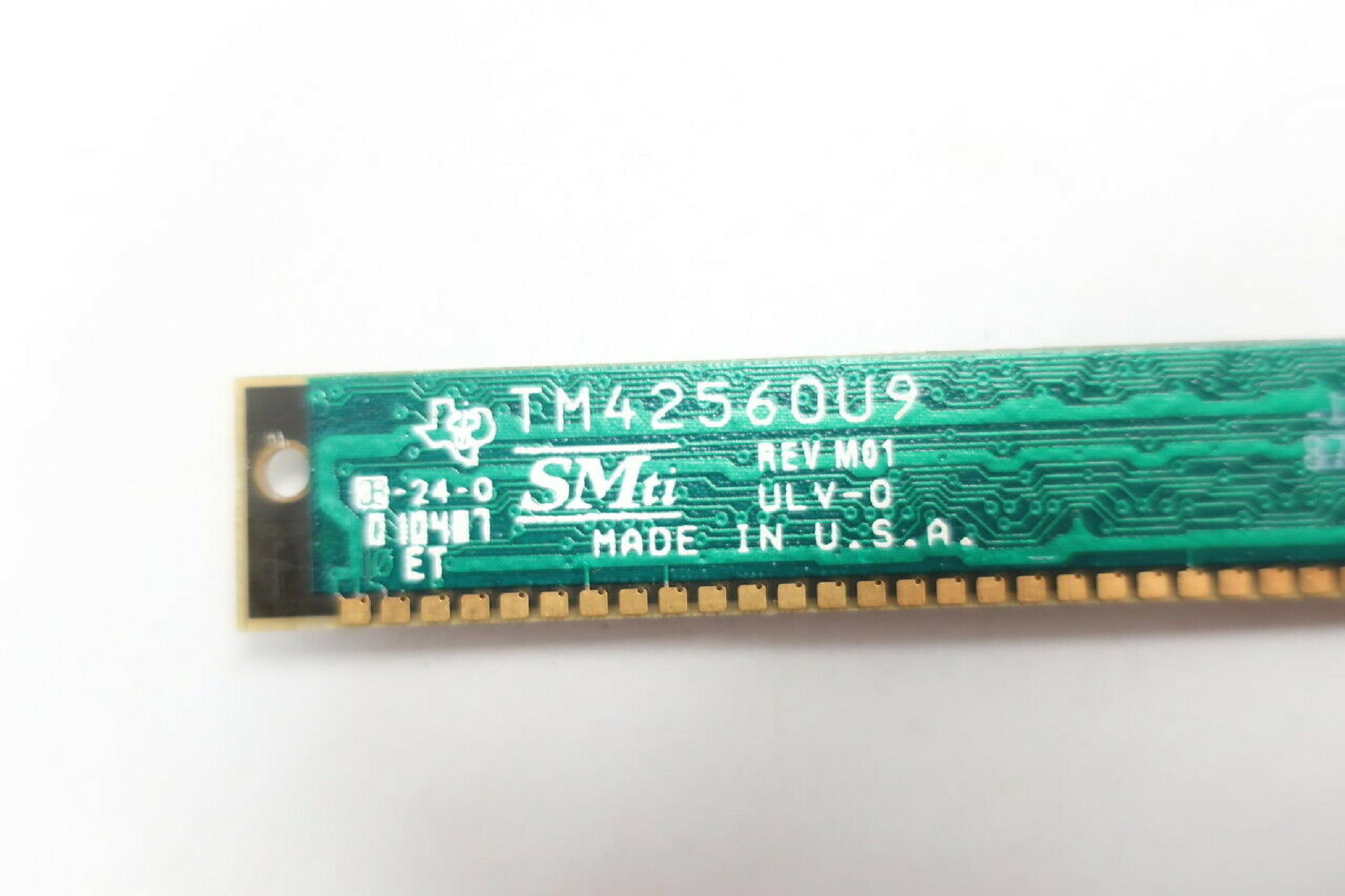 TEXAS INSTRUMENTS / TI TM42560U9 SIMM PULLED FROM IBM 8530-E01