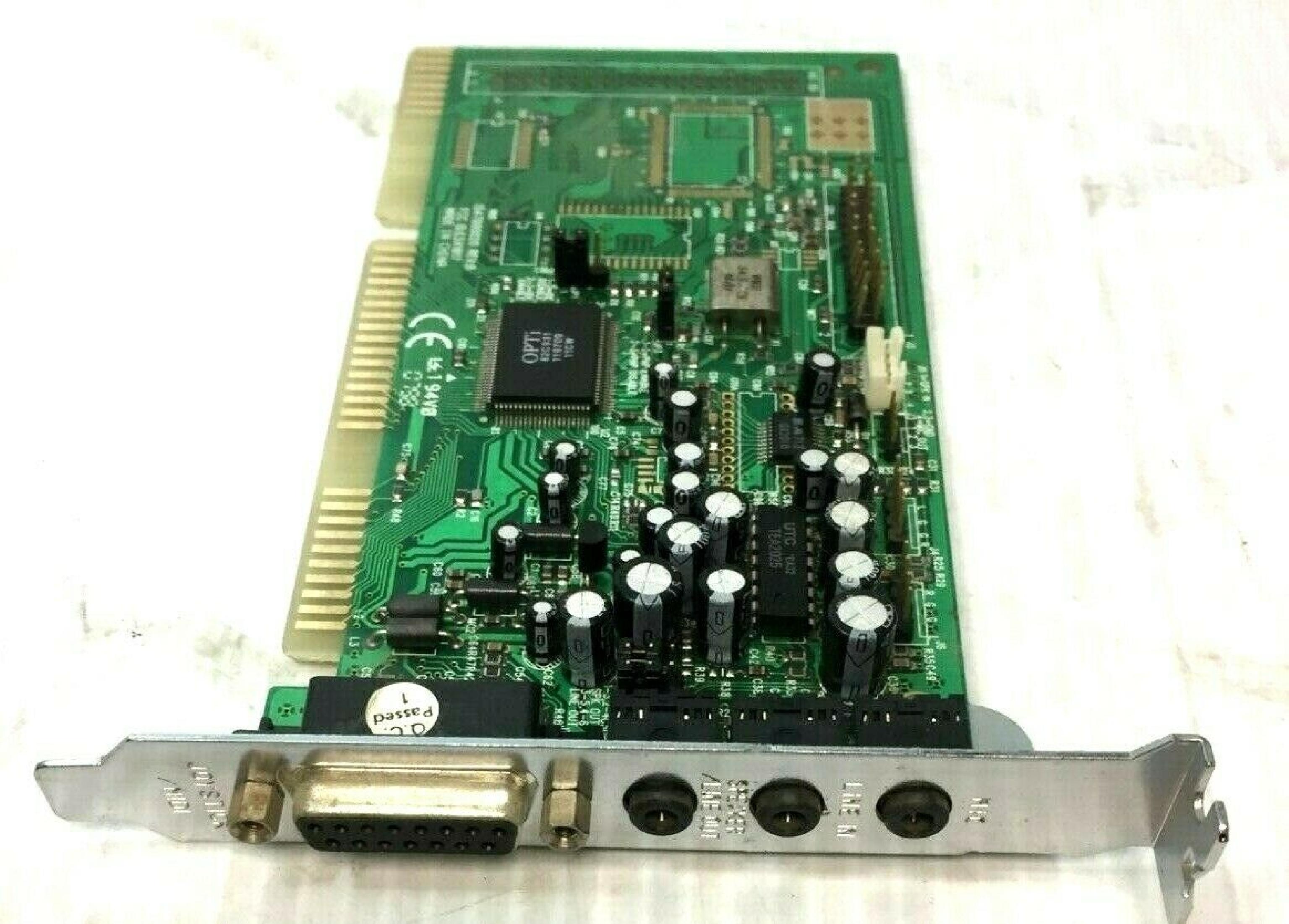 BTC 1817DS 16BIT ISA SOUND CARD BTC187DS