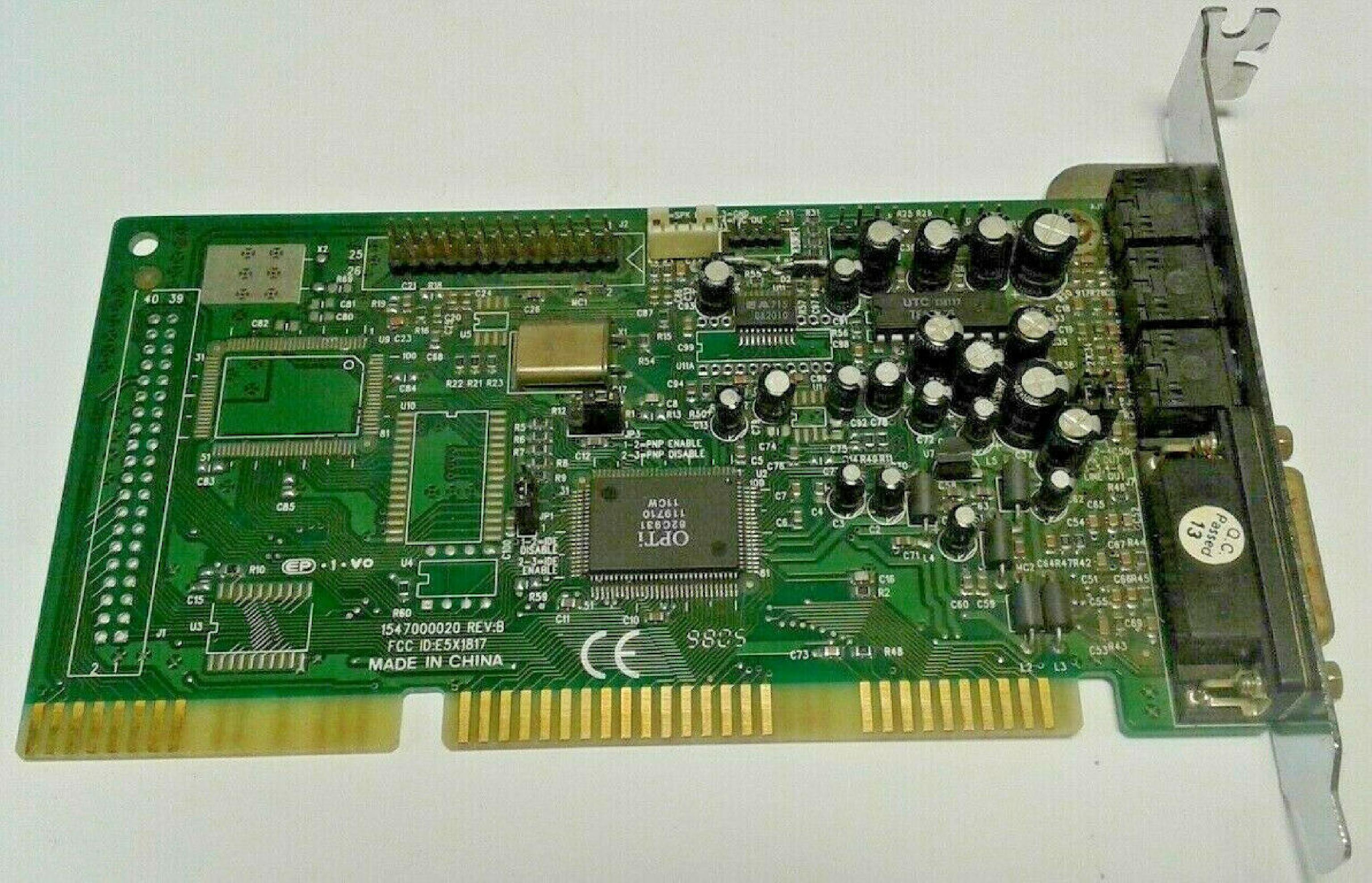 BTC 1817DS 16BIT ISA SOUND CARD BTC187DS